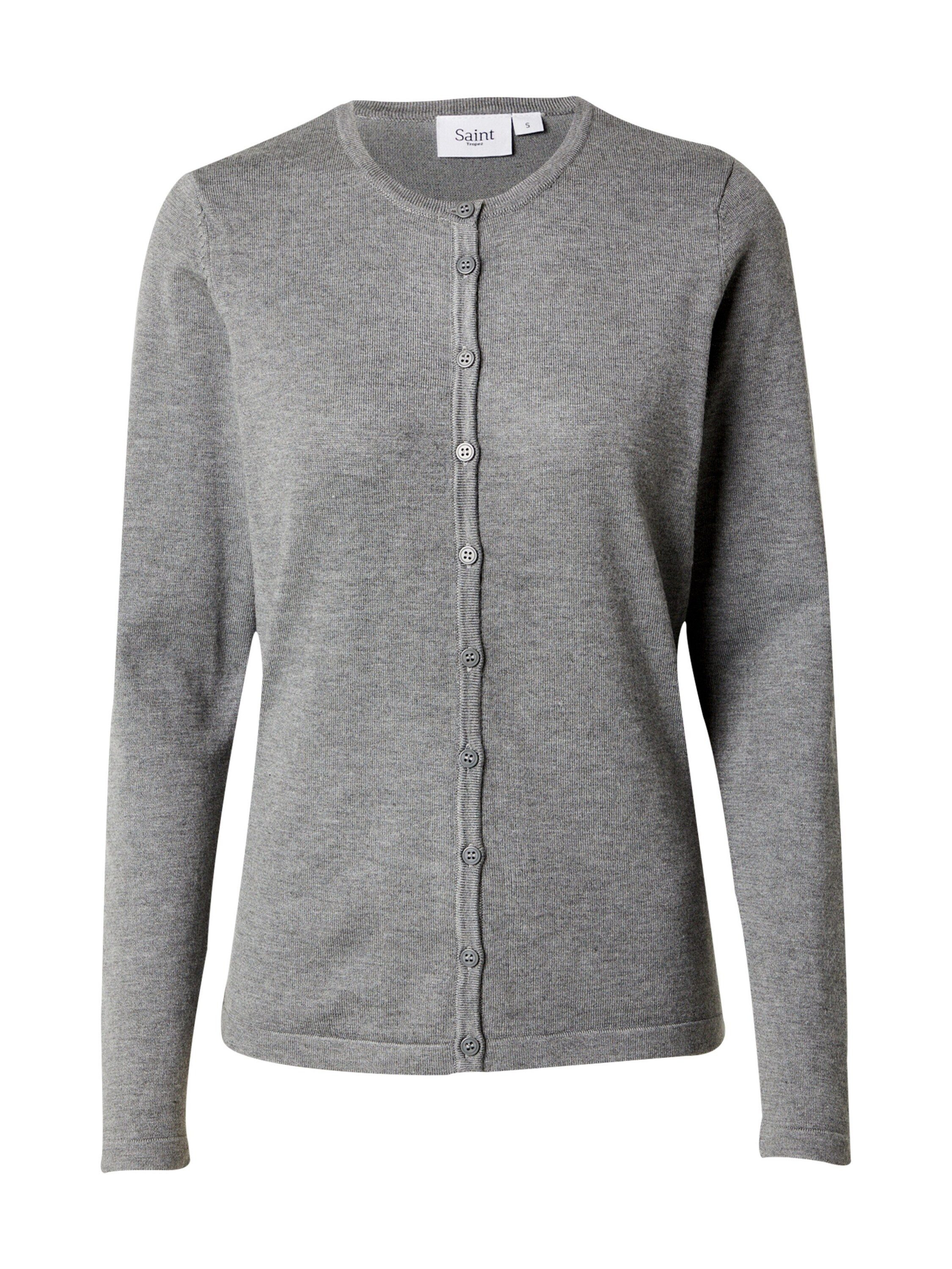 Saint Tropez Strickjacke Mila (1-tlg) Plain/ohne günstig online kaufen