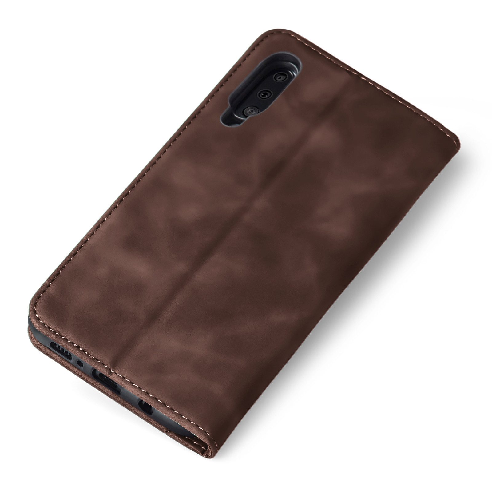 Tec-Expert Handyhülle Tasche Hülle für Samsung Galaxy A50 6.4 Zoll, 6.4, Cover Klapphülle Case mit Kartenfach Fliphülle aufstellbar