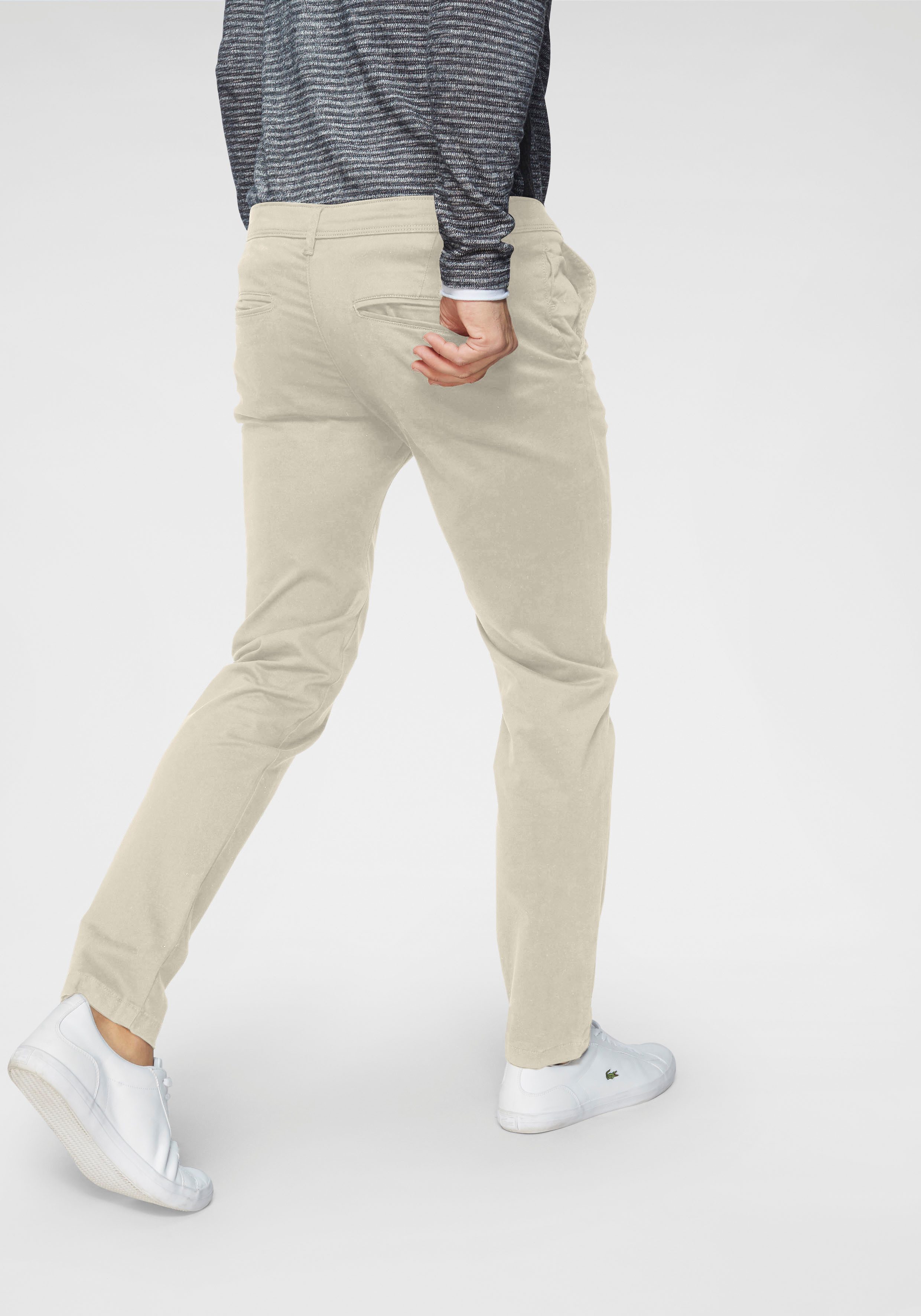 Jack & Jones Chinos JPSTOLLIE JJDAVE CHINO Säume zum Umschlagen günstig online kaufen