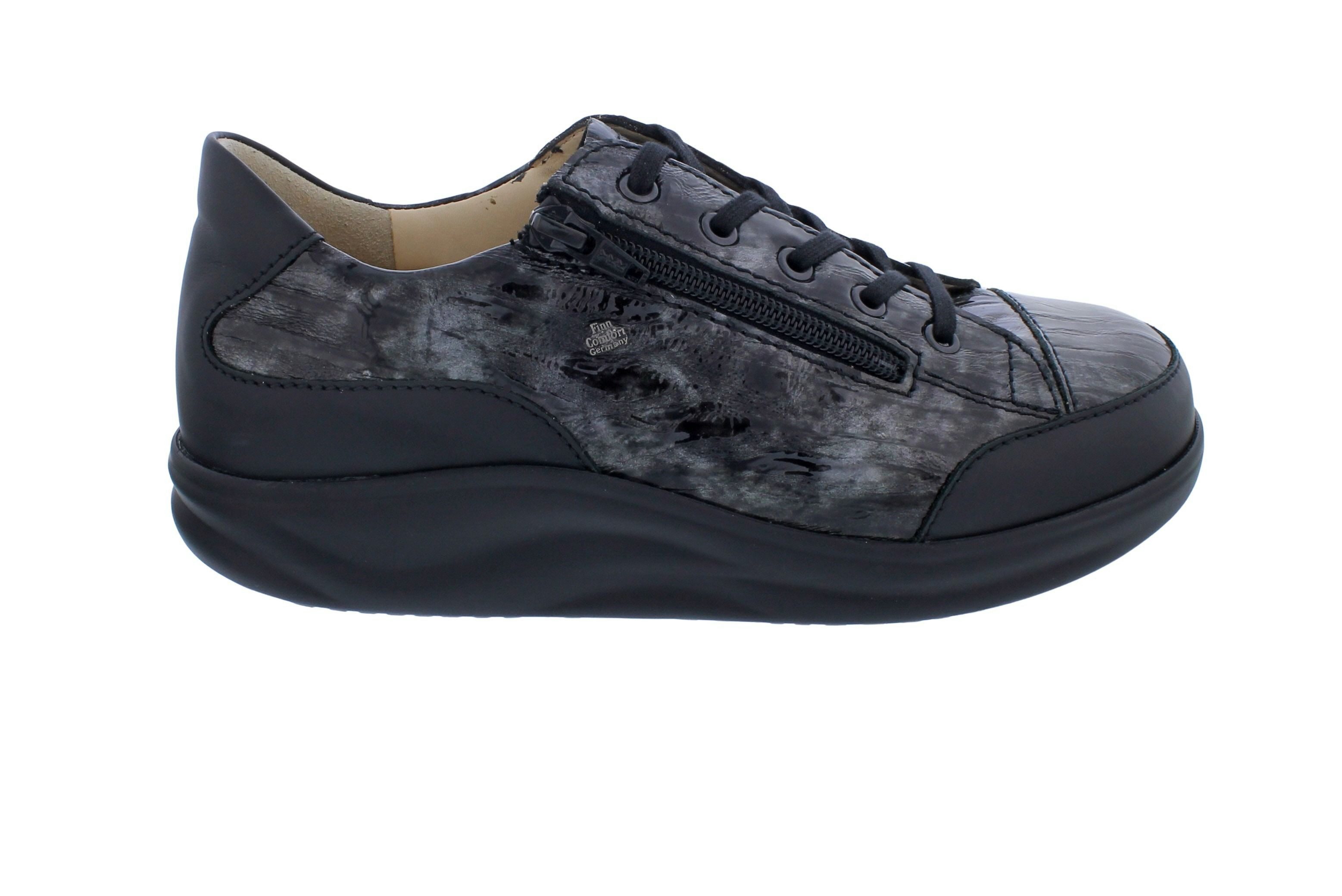 Finn Comfort Finn Comfort Halbschuh Hachiouji 2974-903192, Finnamic Abrollsohle, La Schnürschuh