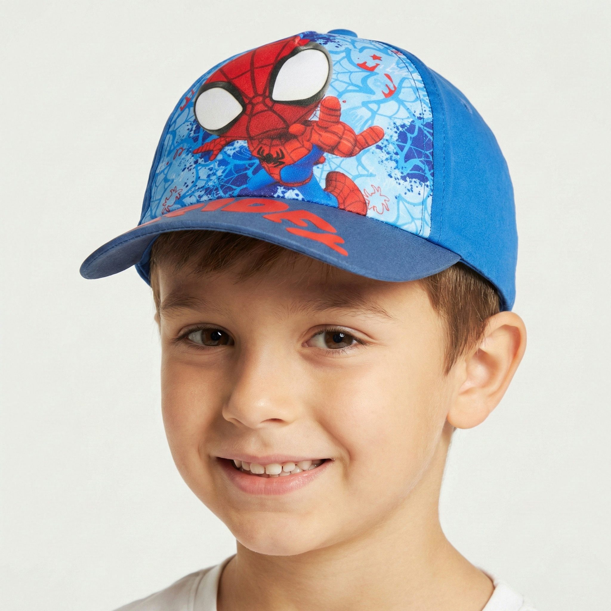 MARVEL Baseball Cap Marvel Spidey Kinder Jungen Basecap Baseball Kappe Mütze (1-St) Gr. 53