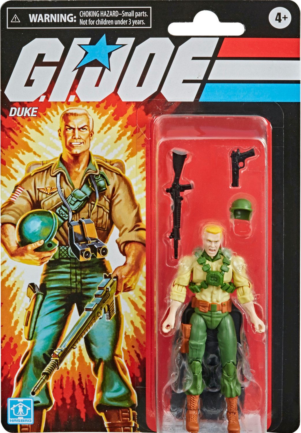 Hasbro Actionfigur G.I. Joe Retro Collection Duke Actionfigur