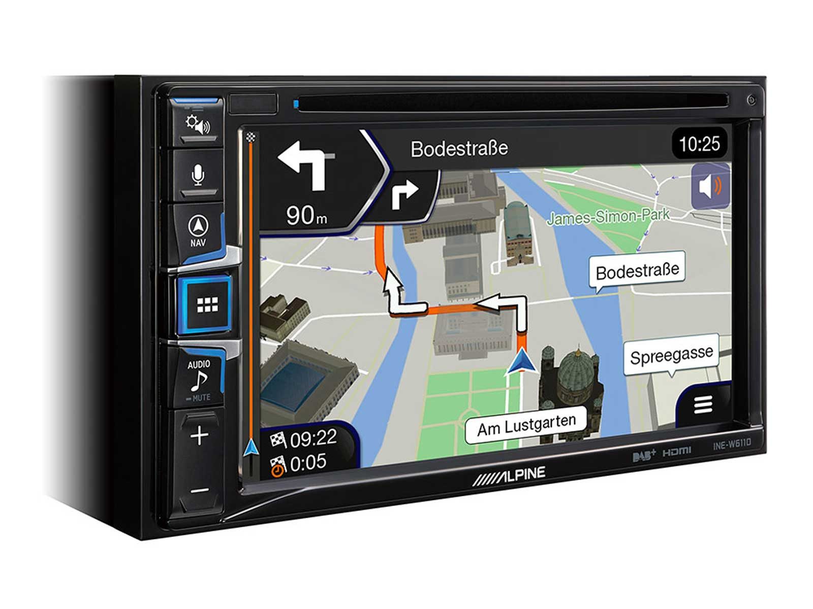 INE-W611D 2-DIN 6,5 Zoll Navigationssystem Apple Car Play Android Autoradio