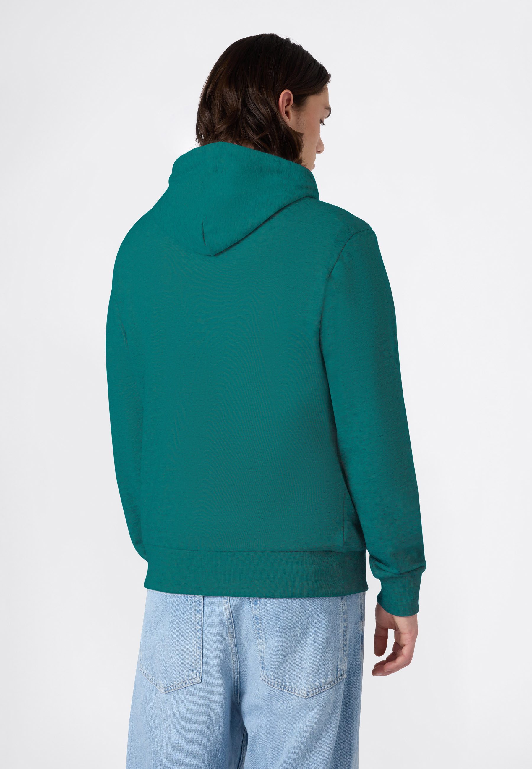 Champion Kapuzensweatshirt Graphic Terry Hoodie mit Rundhalsausschnitt, aus Baumwolle und Polyester