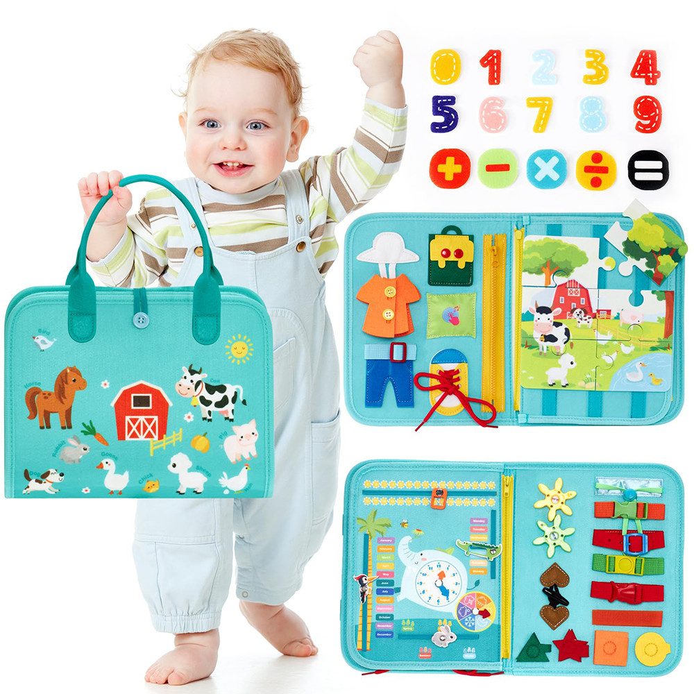 CLTYQ Lernspielzeug Busy Board ab 1 günstig online kaufen