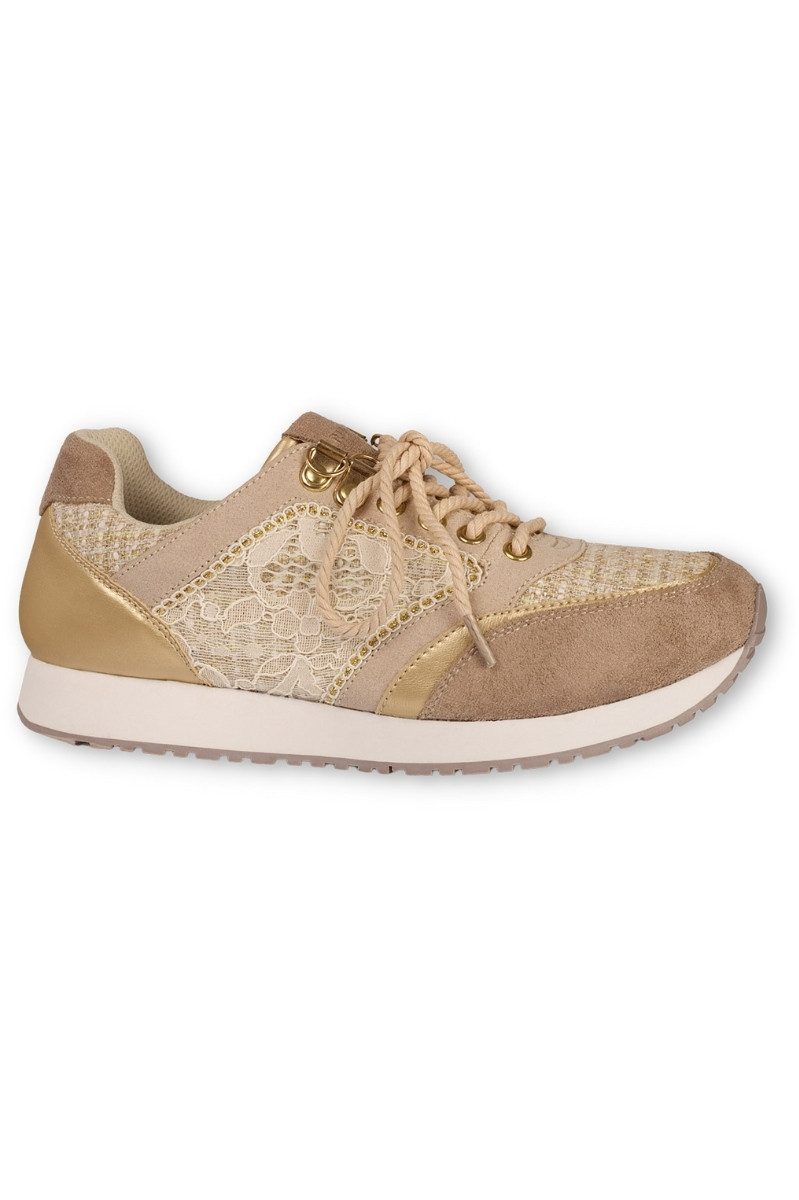 Krüger Madl Sneaker Damen - SISSI - natur Sneaker