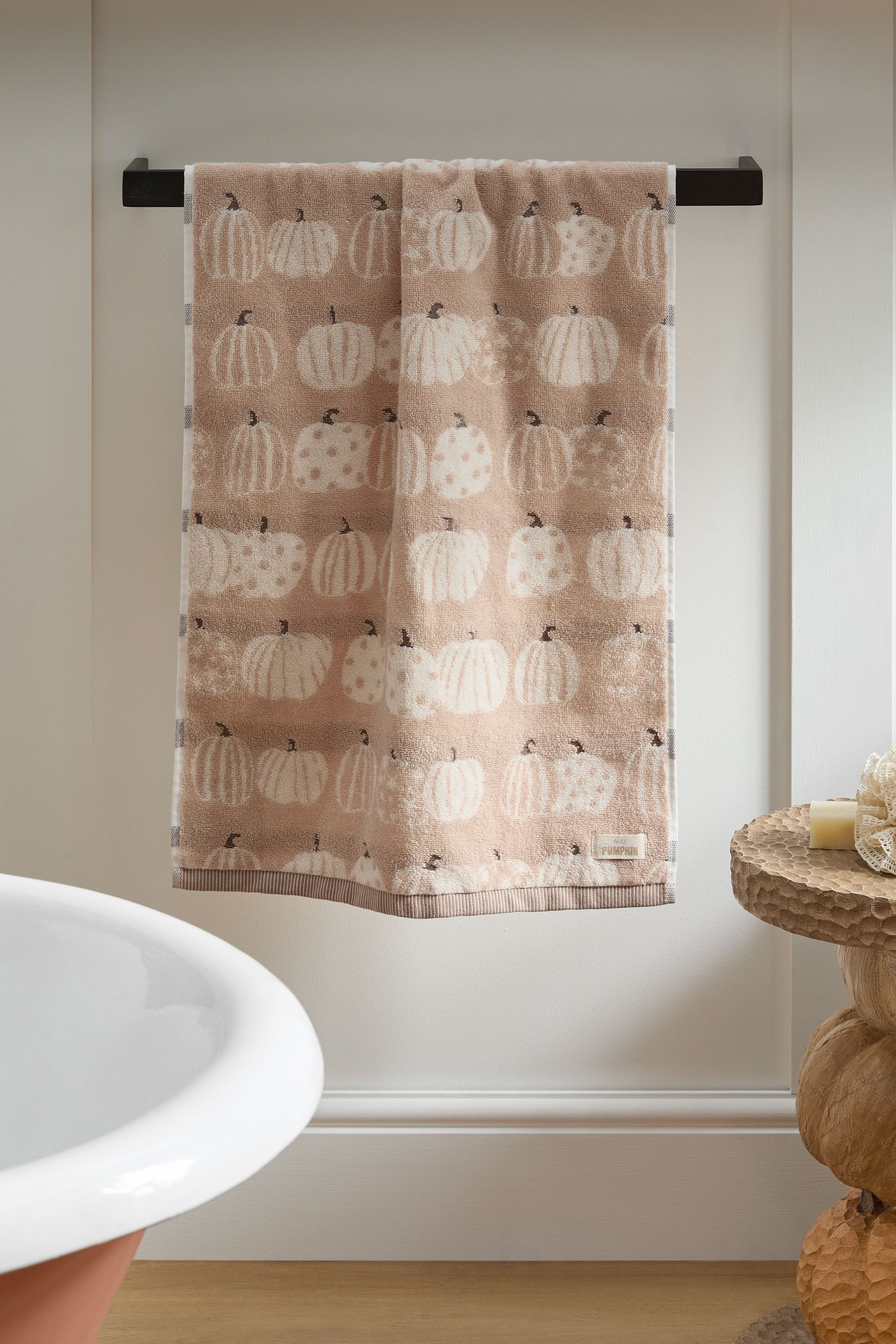 Next Handtuch Handtuch aus 100 % Baumwolle, Herbstkürbis, (1-St) günstig online kaufen