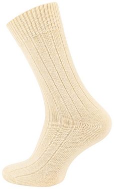 Cotton Prime® Socken Alpaka Socken (2-Paar) ökologisch gefärbt und vorgewaschen