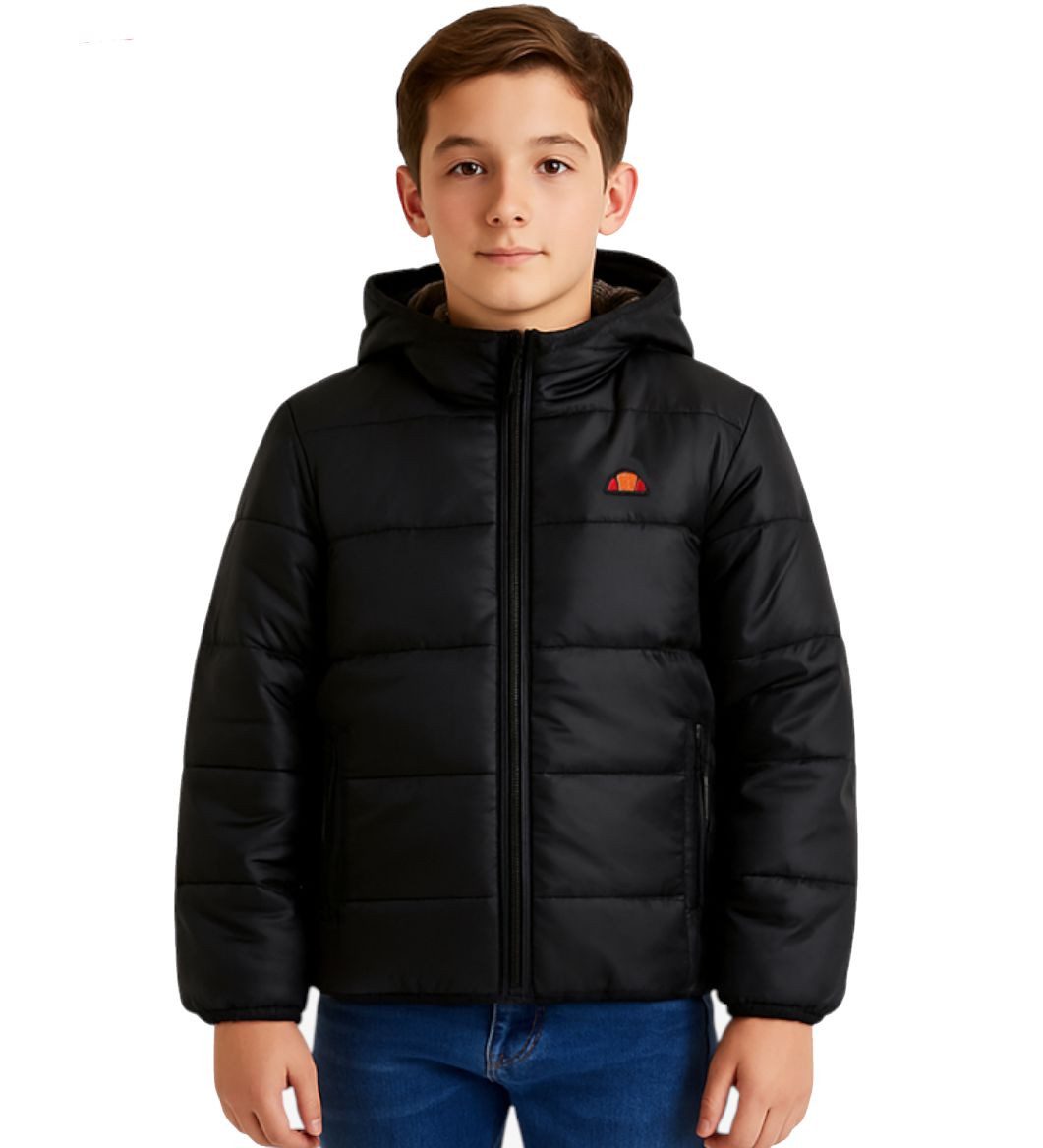 Ellesse Allwetterjacke Ellesse Kinderjacke Jungen Winterjacke 8 9 10 11 12 13 14 Jahre Ellesse Kinderjacke mit Kapuze