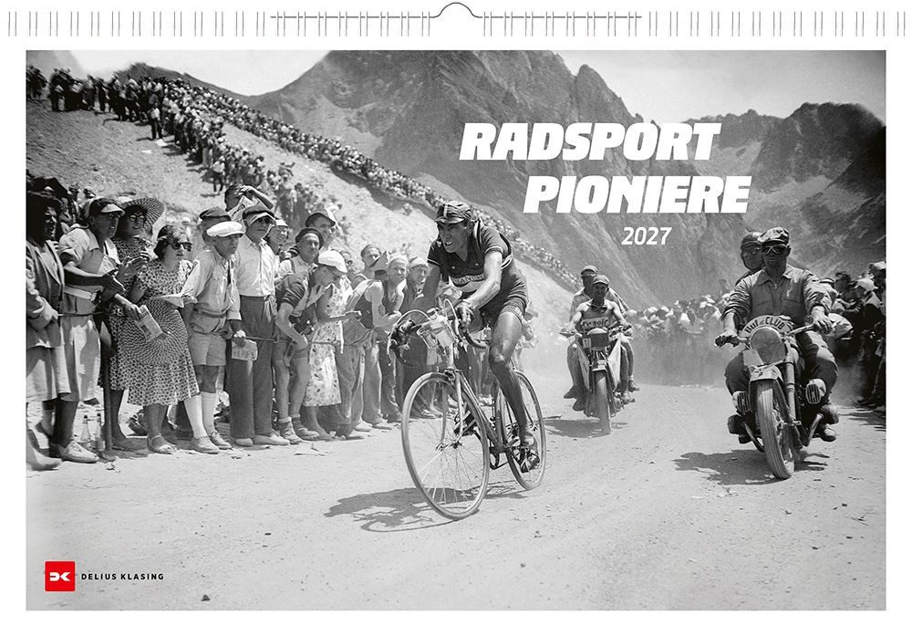 Delius Klasing Wandkalender Radsport Pioniere 2027