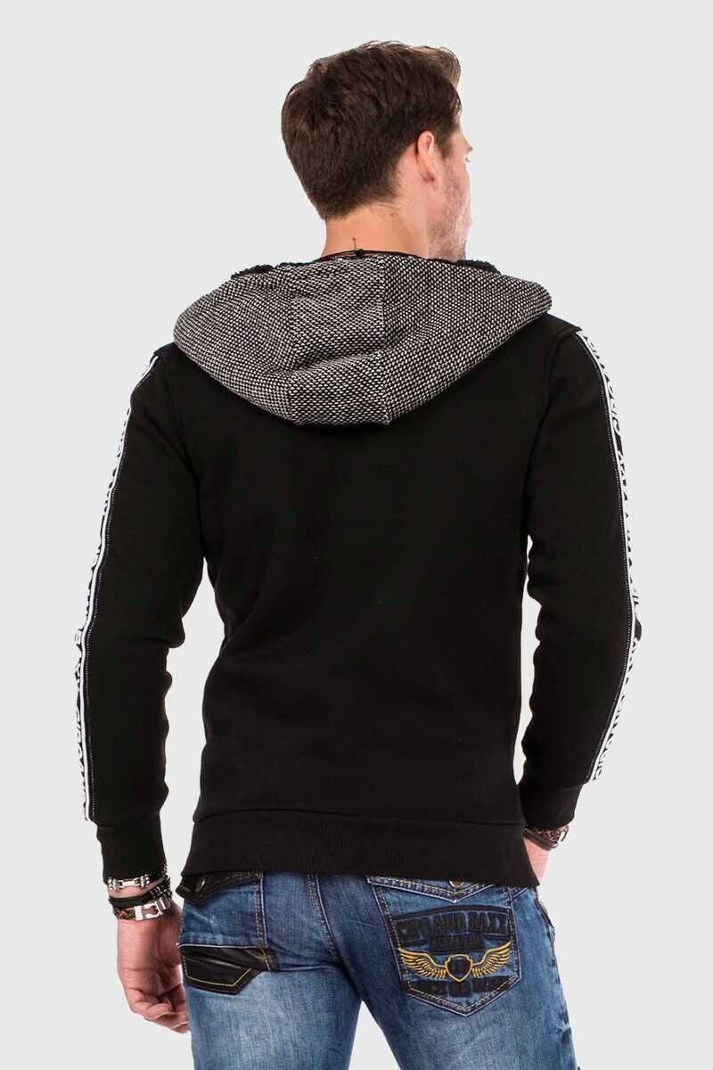 Cipo & Baxx Kapuzenpullover Pullover (1-tlg) mit modischen Details günstig online kaufen