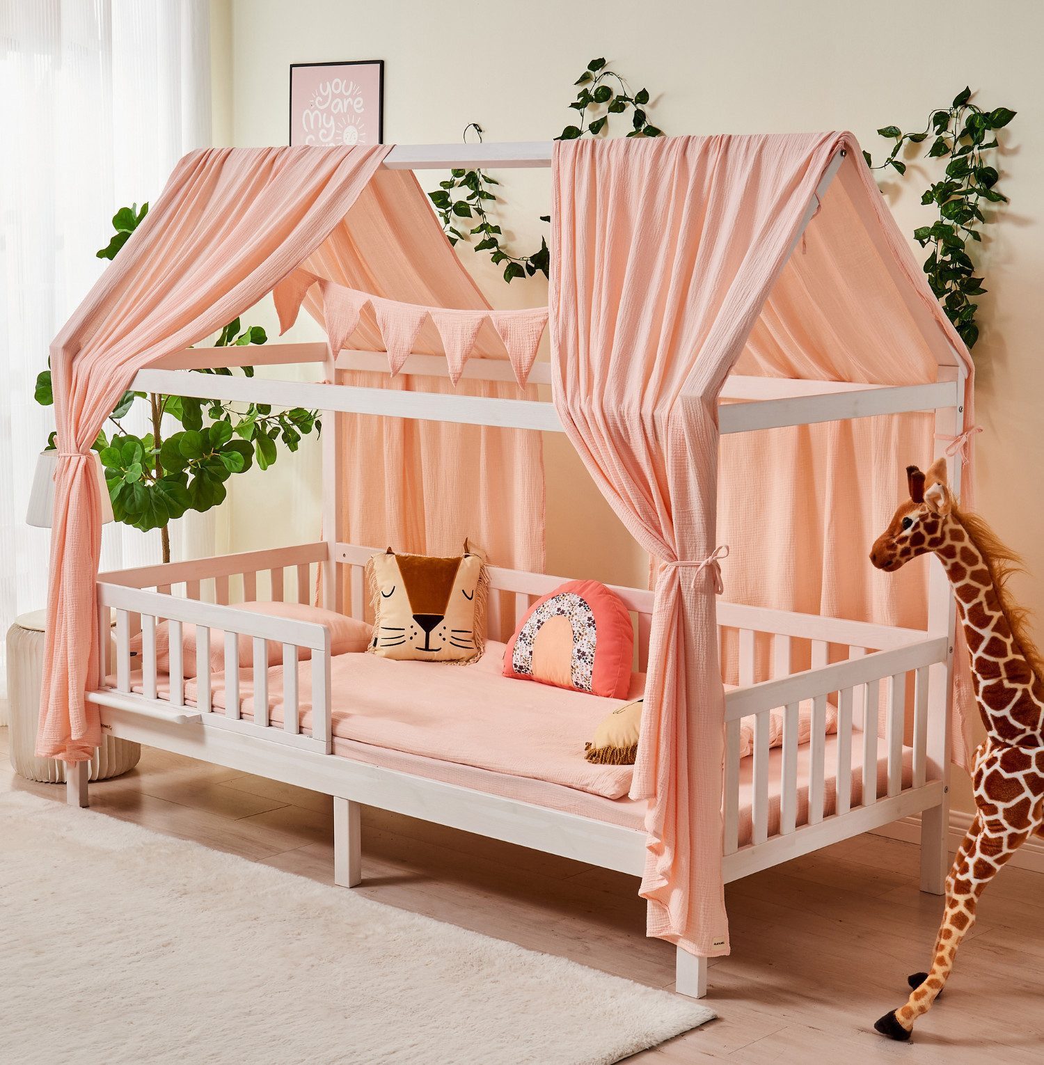 Alavya Home® Hausbett CLOUD aus Buchenholz – Bestseller & beliebt! 100% FSC günstig online kaufen