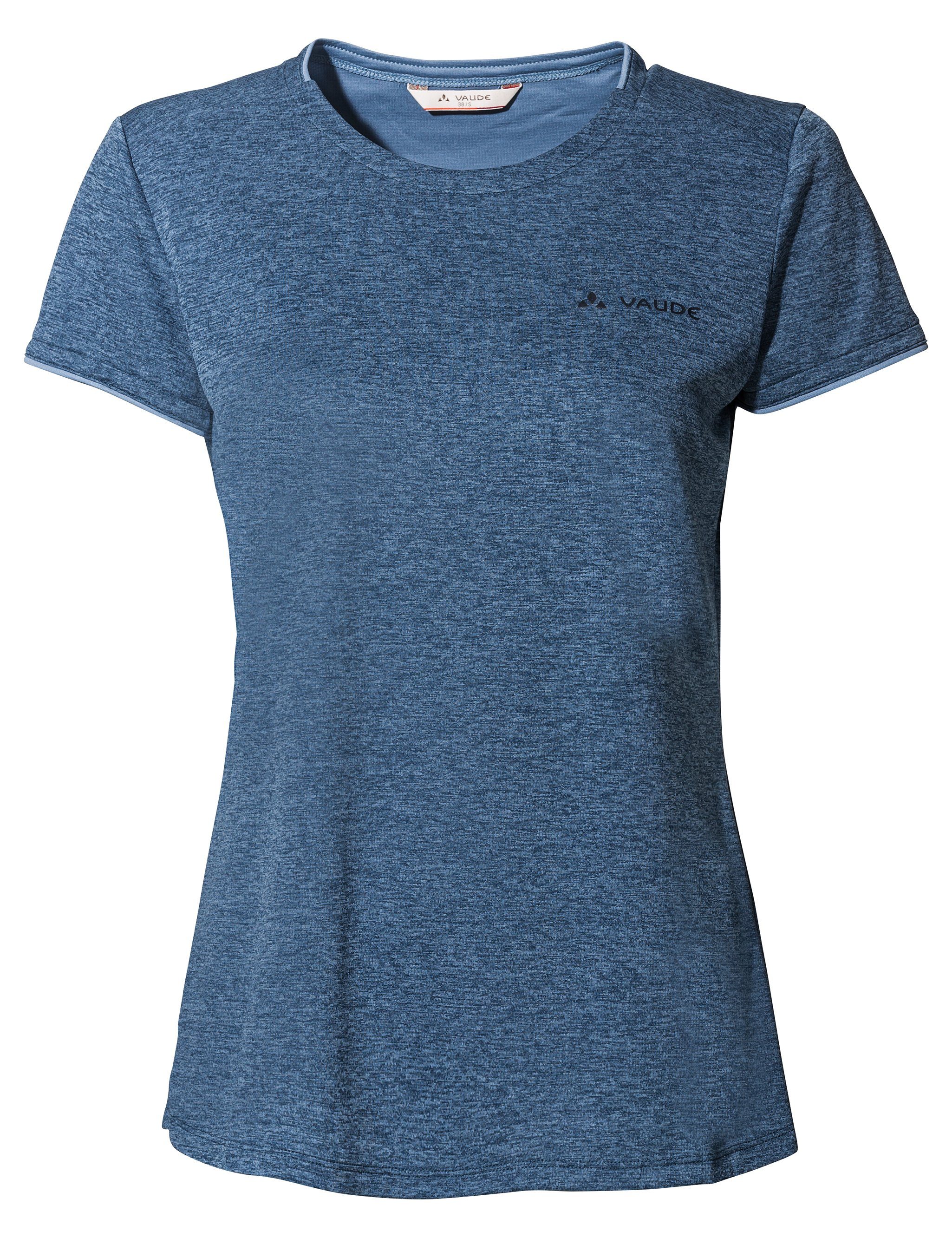 Überraschend günstig VAUDE T-Shirt Women's (1-tlg) Grüner T-Shirt Essential Knopf wave