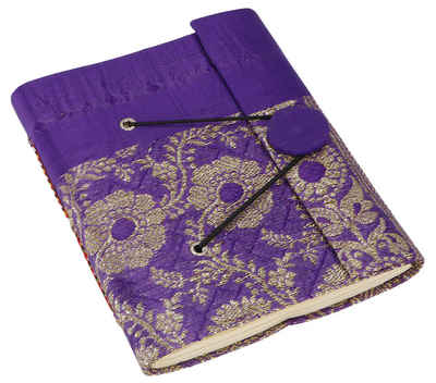 Guru-Shop Tagebuch Boho Notizbuch, handgemachtes upcyceling..