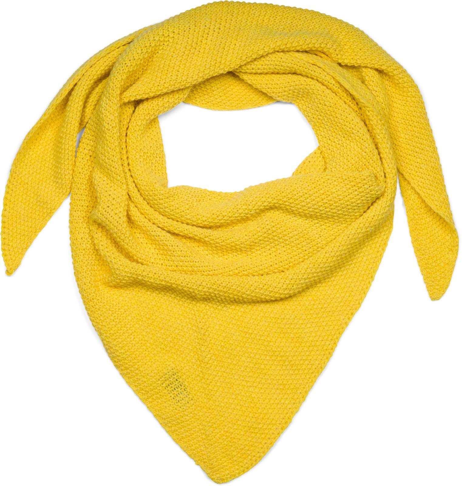 styleBREAKER Dreieckstuch Strick Dreiecktuch Einfarbig, (1-St) günstig online kaufen