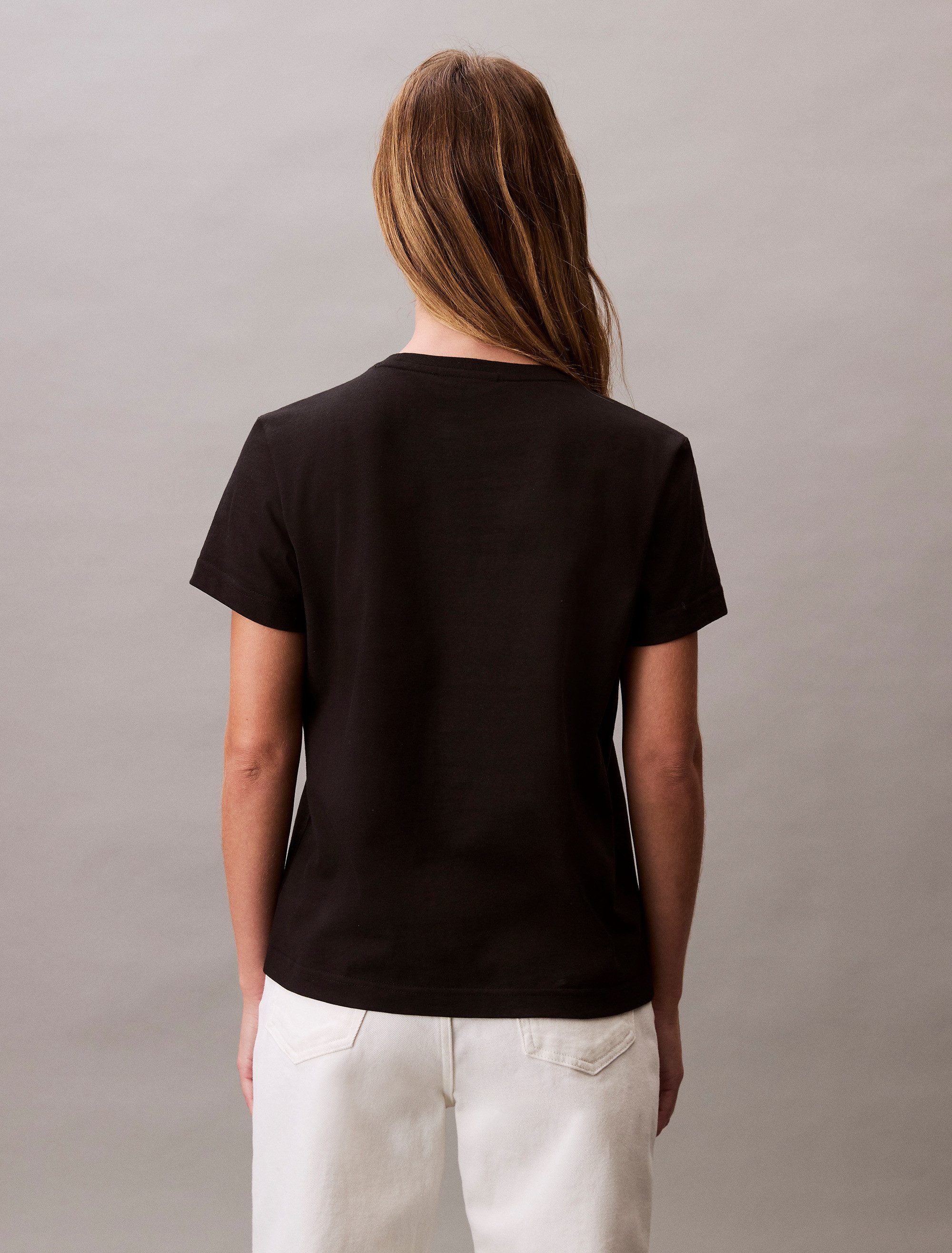 Calvin Klein Jeans T-Shirt SS MONOGRAM CREW TEE Mit Rundhalsausschnitt