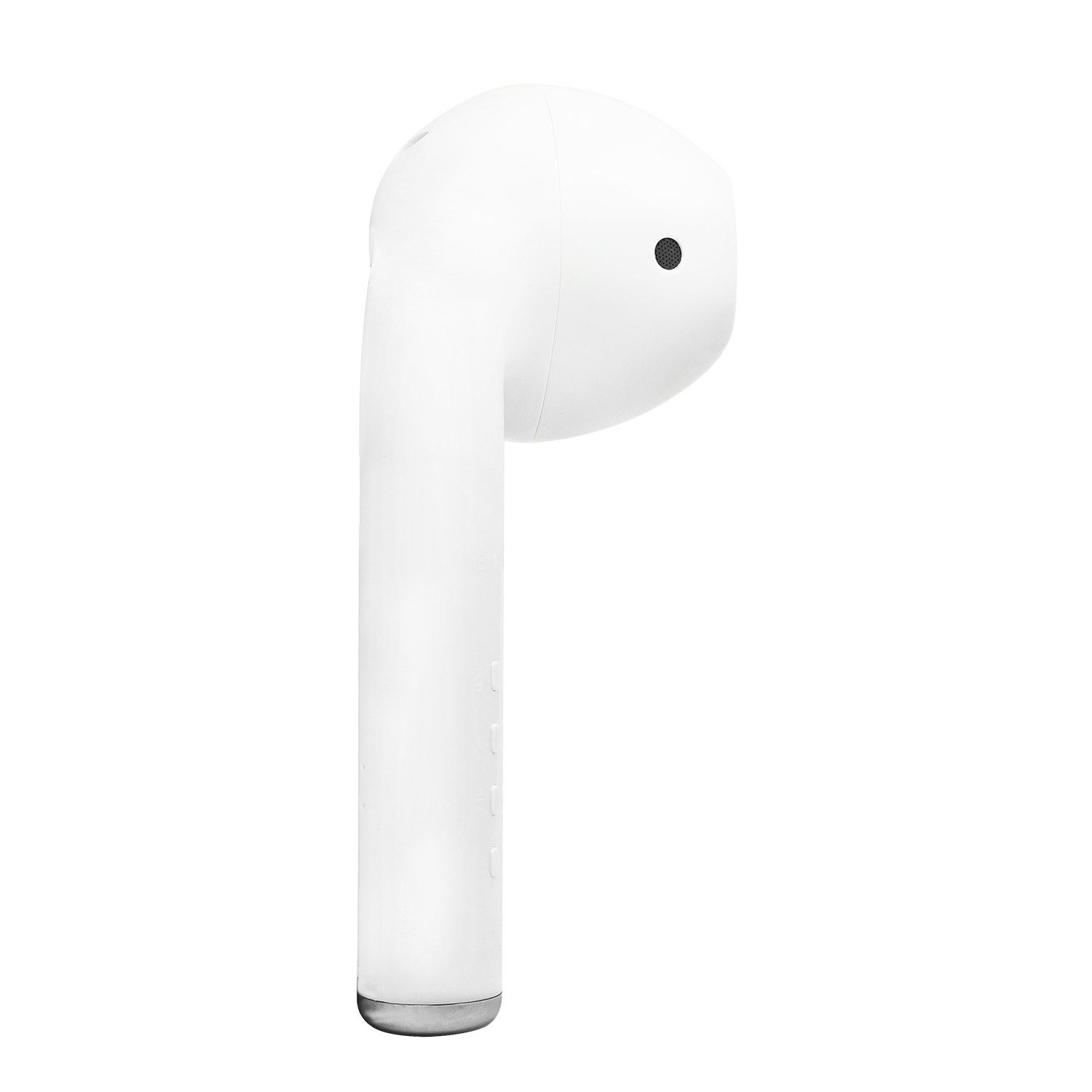 Leicke LEICKE Bluetooth Lautsprecher / FM-Radio "Big Äppel" weiß Bluetooth-Speaker (5 W)