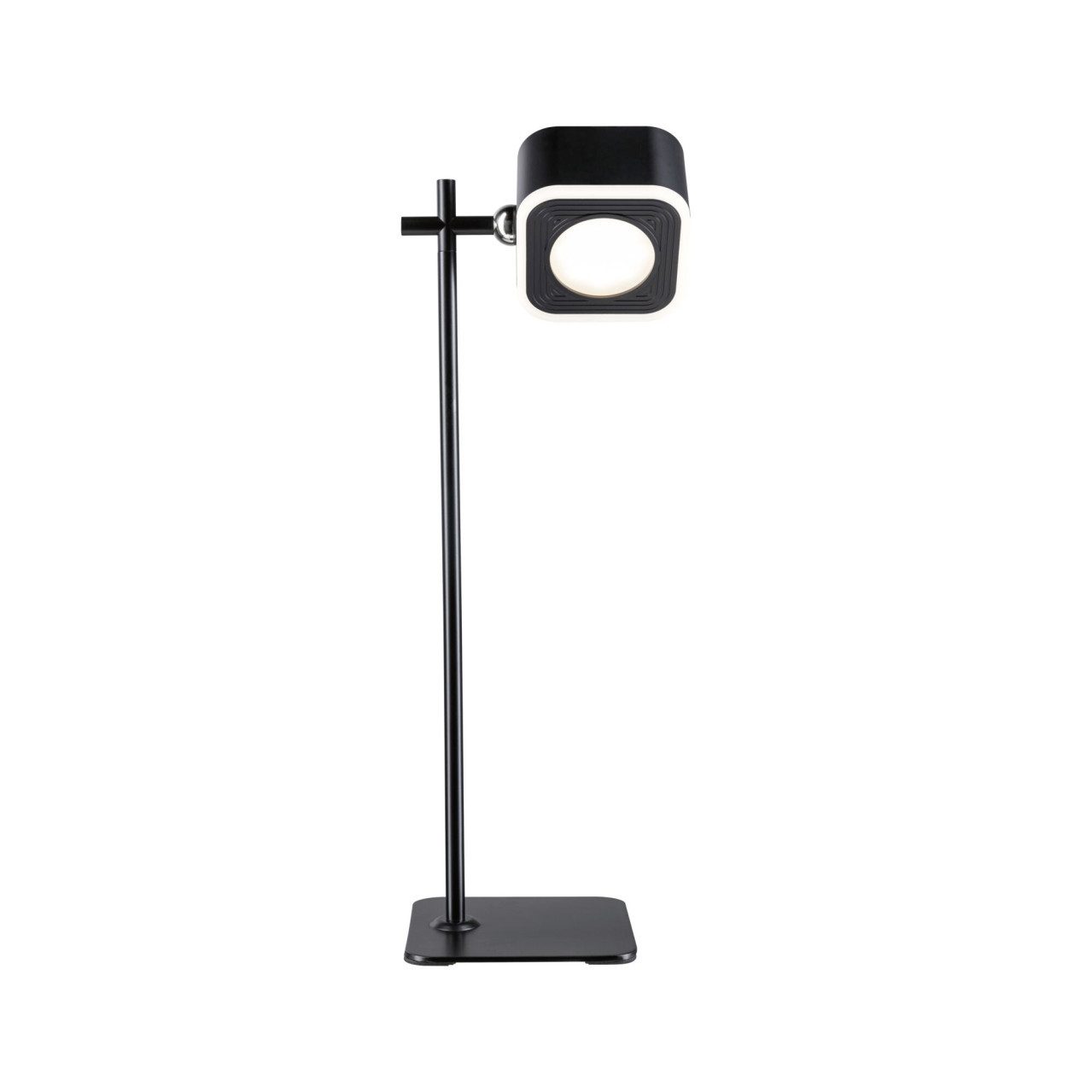 Paulmann Schreibtischlampe Paulmann LED Akkutischleuchte Varia schwarz, Inkl. Leuchtmittel, Dimmbar nicht Smart Home-fähig ohne Bewegungsmelder