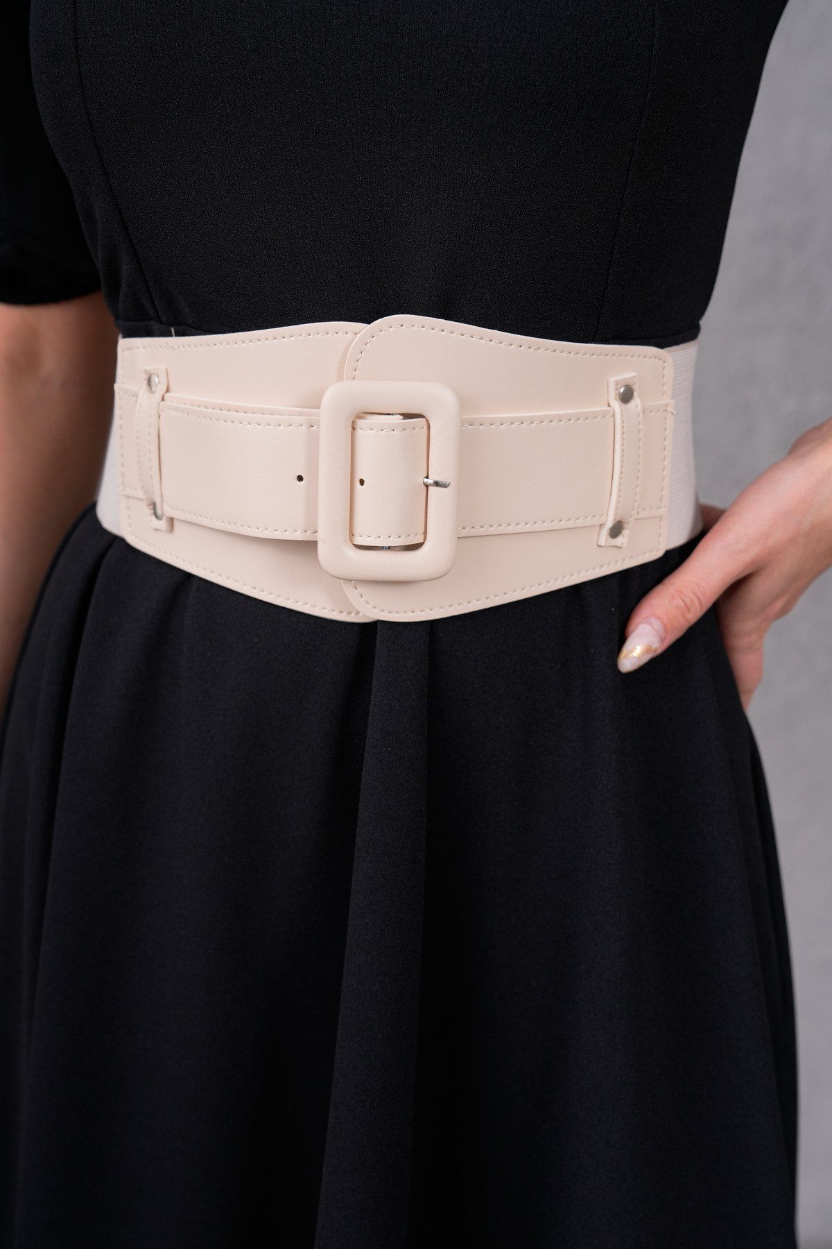 WOMAN VISION Synthetikgürtel Breiter, flexibler Gürtel mit elastischen Deta günstig online kaufen