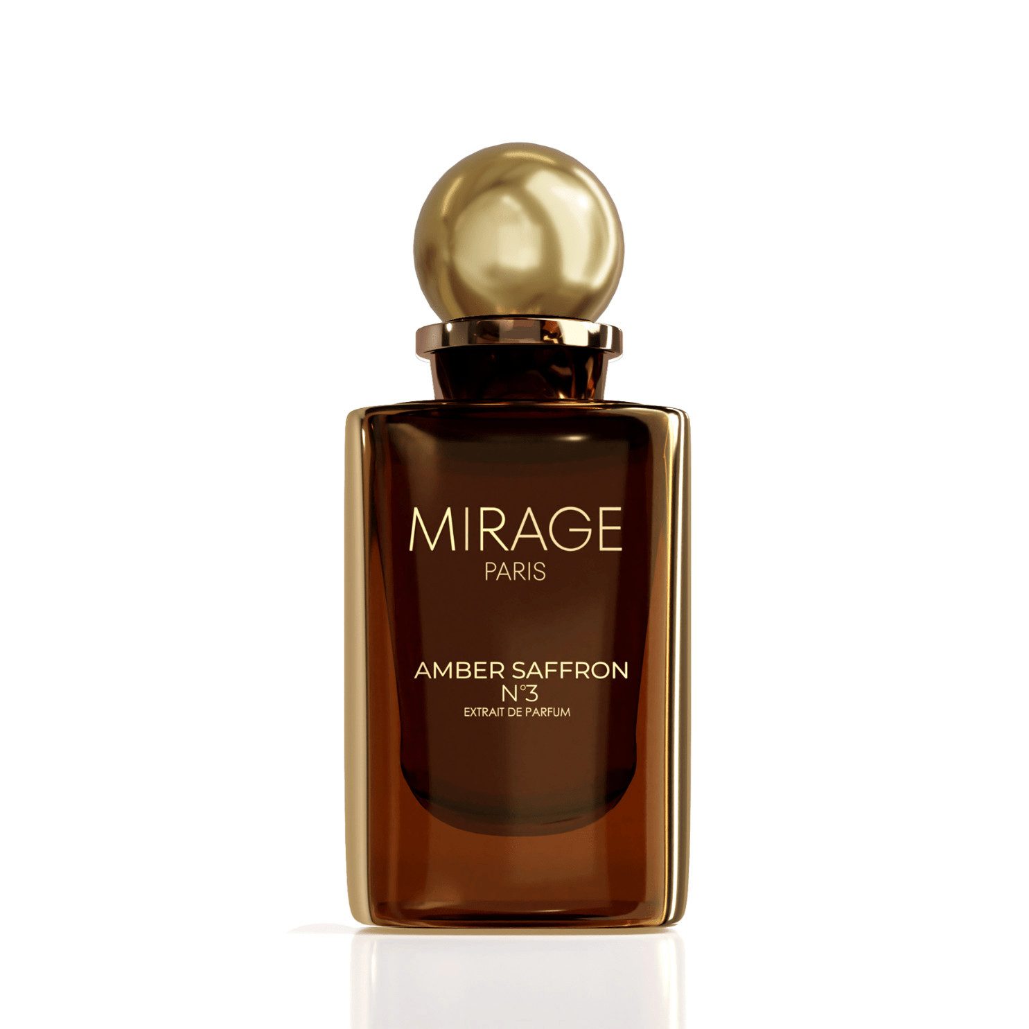 Mirage Extrait Parfum Mirage Paris Extrait De Parfum Amber Saffron No. 3, Intensiver Duft mit Amber und Safran