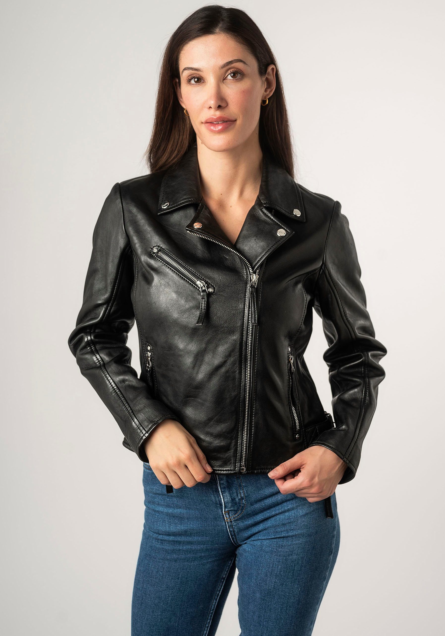 Mauritius Lederjacke MWPasja mit Steppung an günstig online kaufen
