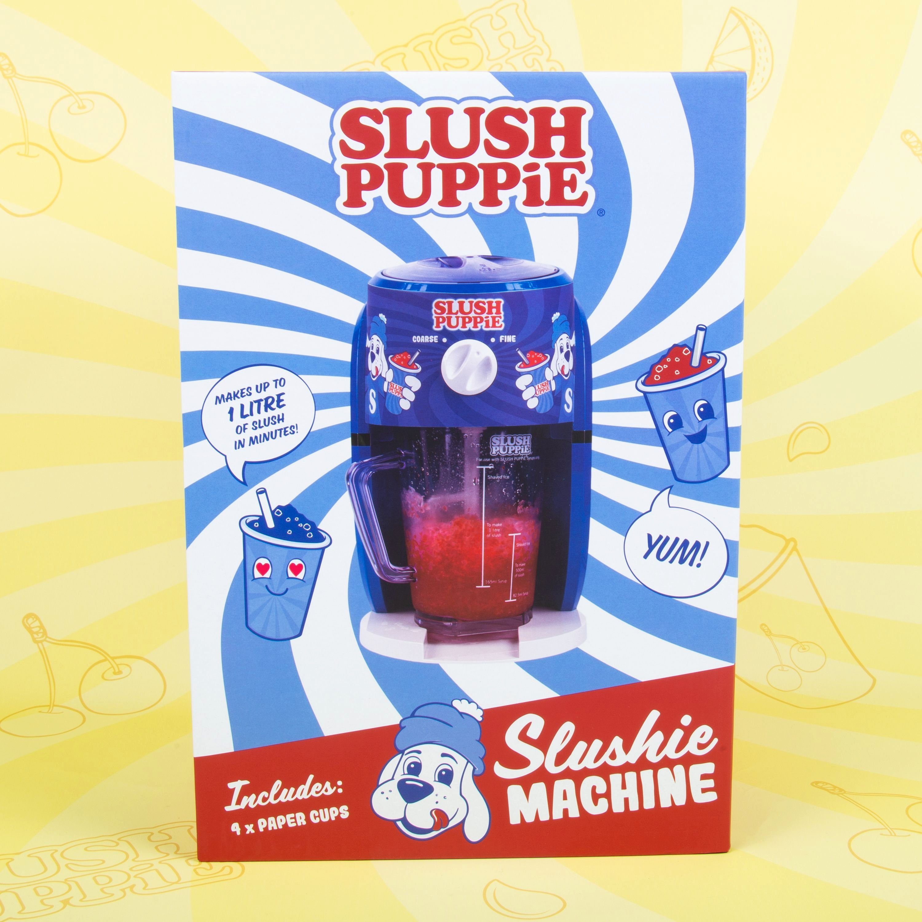 Fizz creations Eismaschine Slush Puppie Snow Cone Maschine, 1,10 l, Slush-Eis Maschine im Retro Design