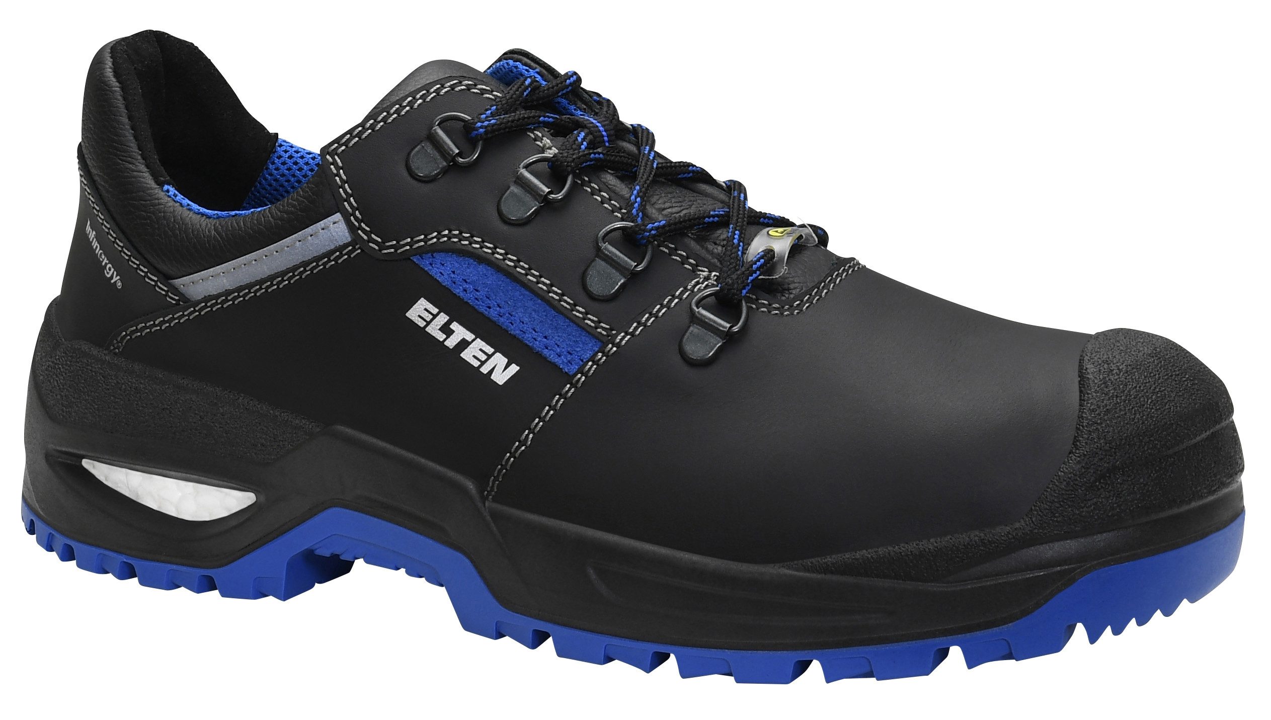 ELTEN LEONARDO XXSG black-blue Low ESD S3 Sicherheitsschuh (Schuhkarton, Paar)