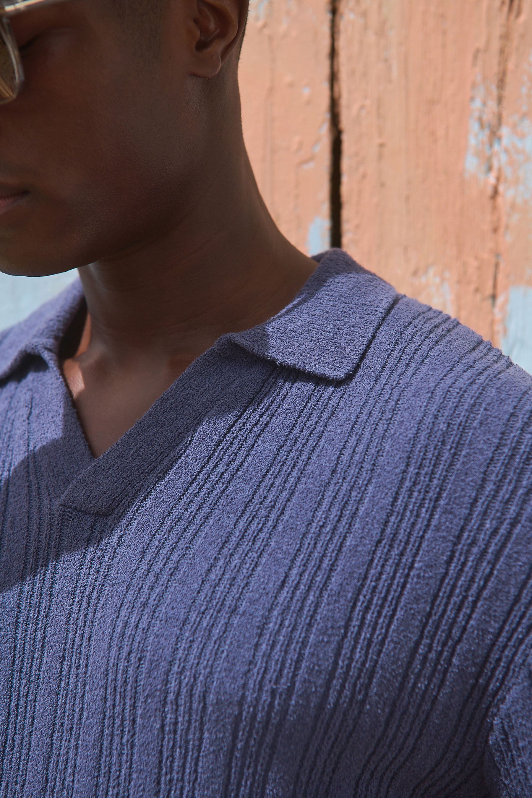 Next Poloshirt Regular Fit Trophy Poloshirt mit Bouclé-Streifen (1-tlg)