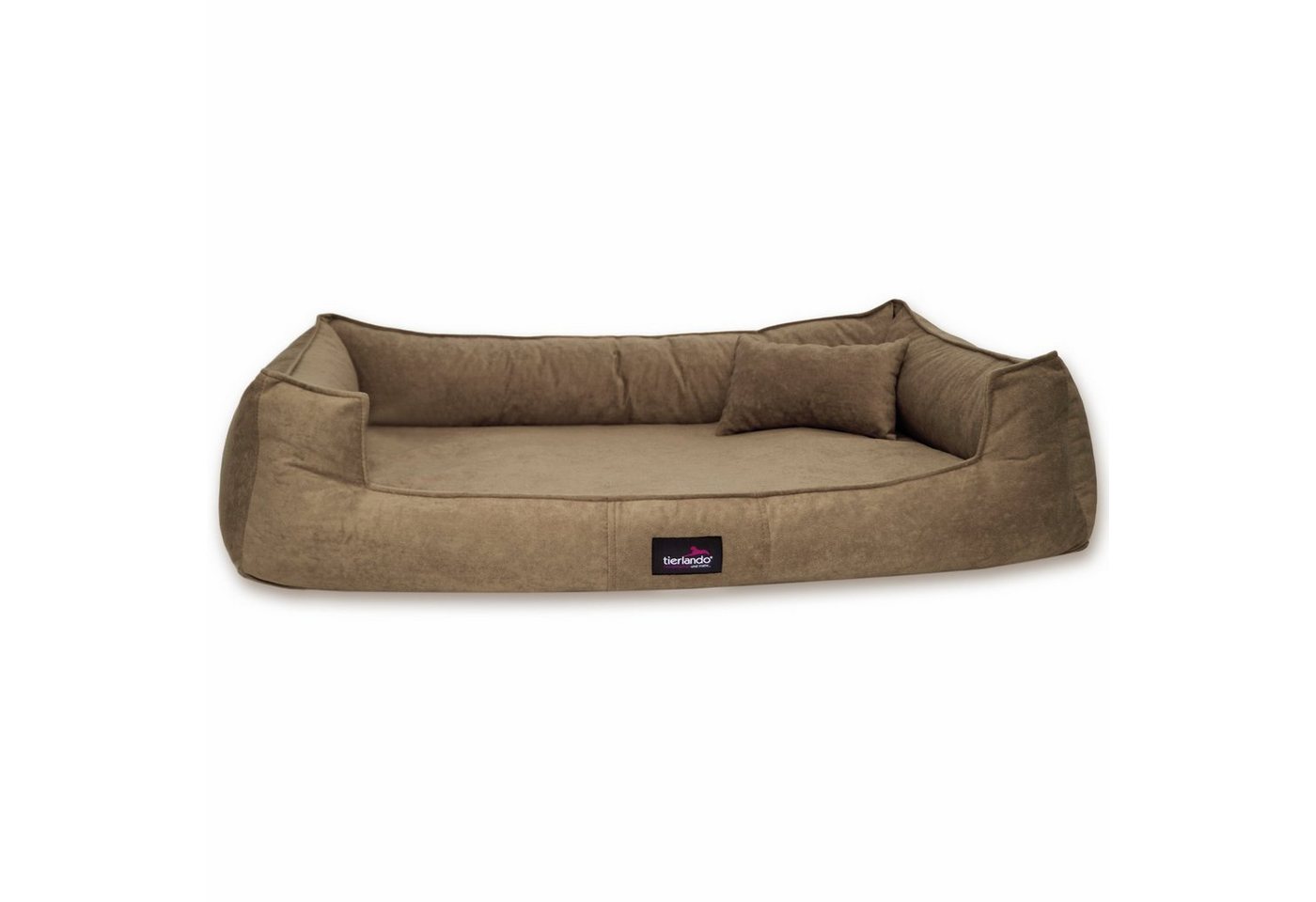 Thumbnail - tierlando® Tierbett Orthopädisches Hundebett BRUCE VELOURS Waschbar Große Hunde, orthopdisch, waschbar, samtweich