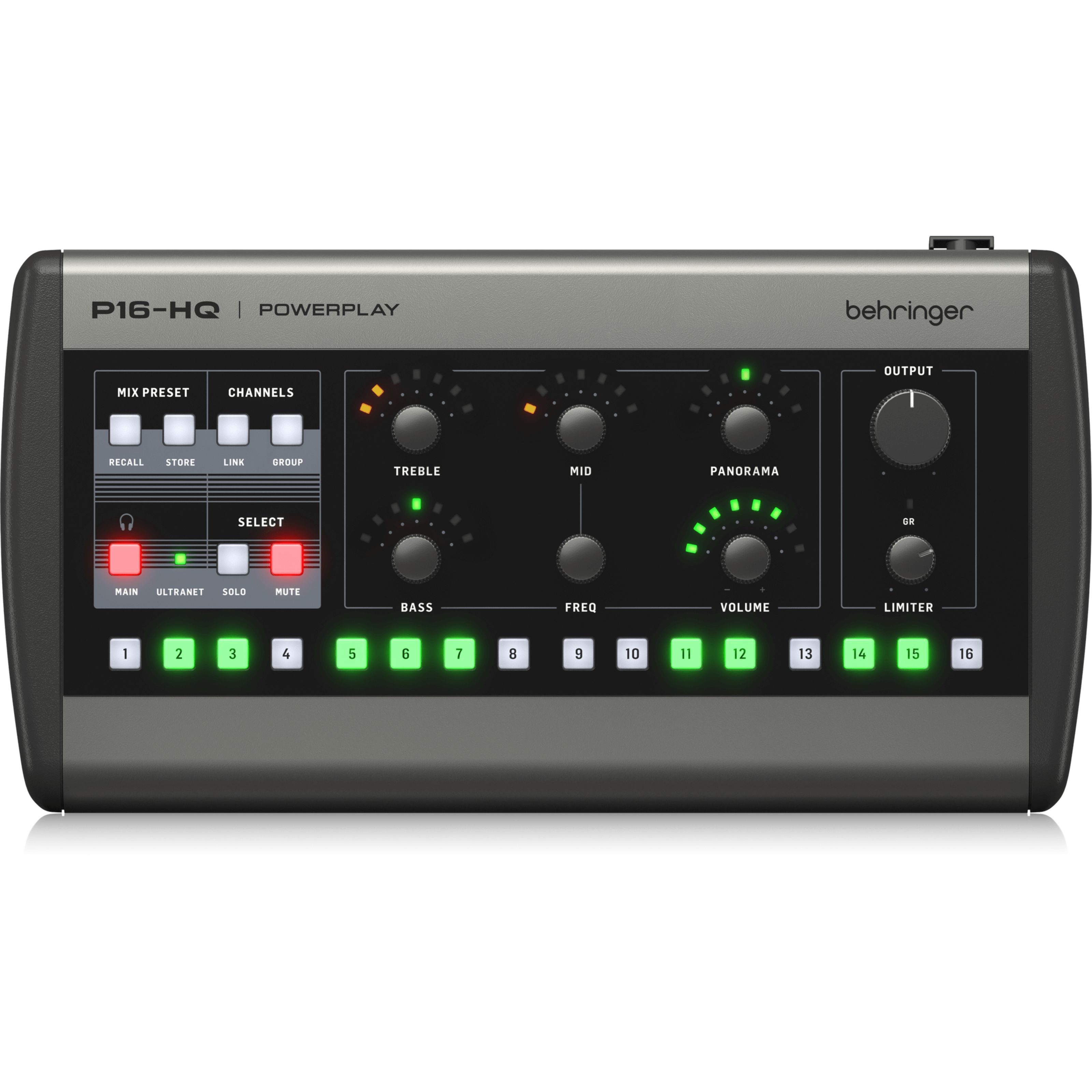 Behringer Mischpult, (Studio Mischpulte, Digitale Studio Mischpulte), P16-HQ - Digitales Mischpult