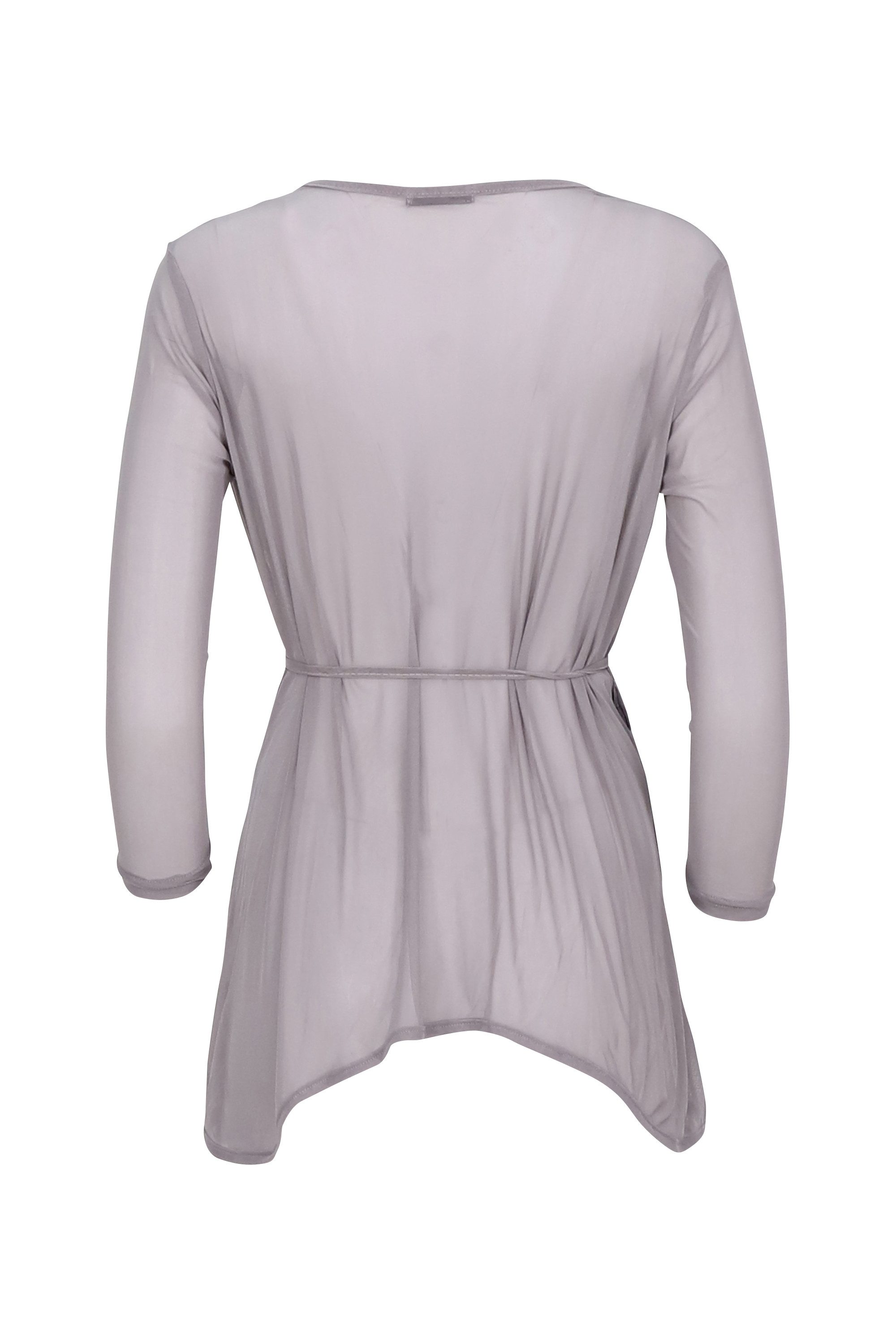 Muse Cardigan Mesh Cardigan Jäckchen transparent 7058