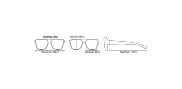 DanCarol Sonnenbrille DC-POL-2040-C8 -HI-Überbrillen- mit Polarisierte Gläser Überbrillen