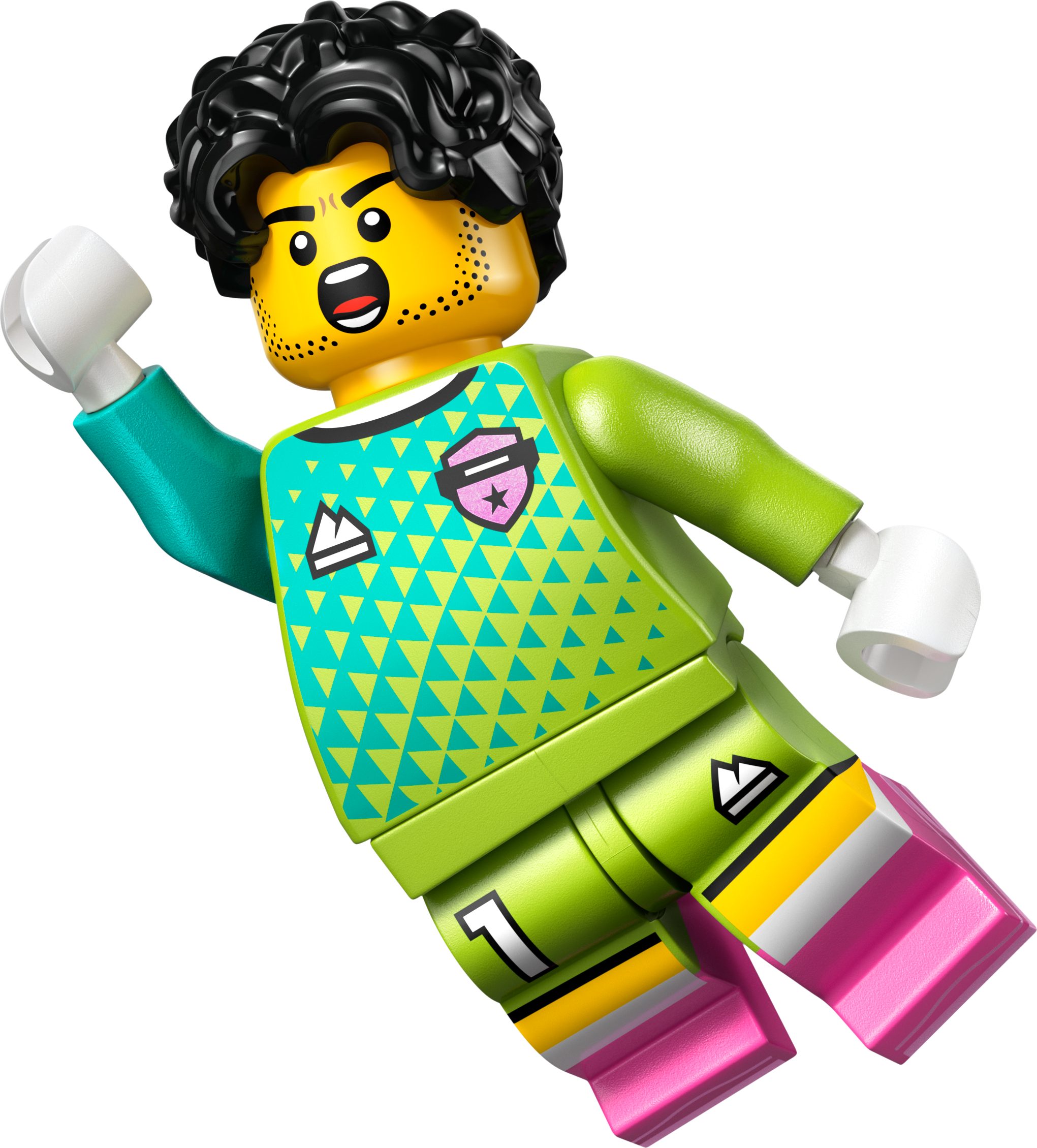 LEGO® LEGO Serie 29: Fußballtorwart Spielbausteine – Bild 3 von 5