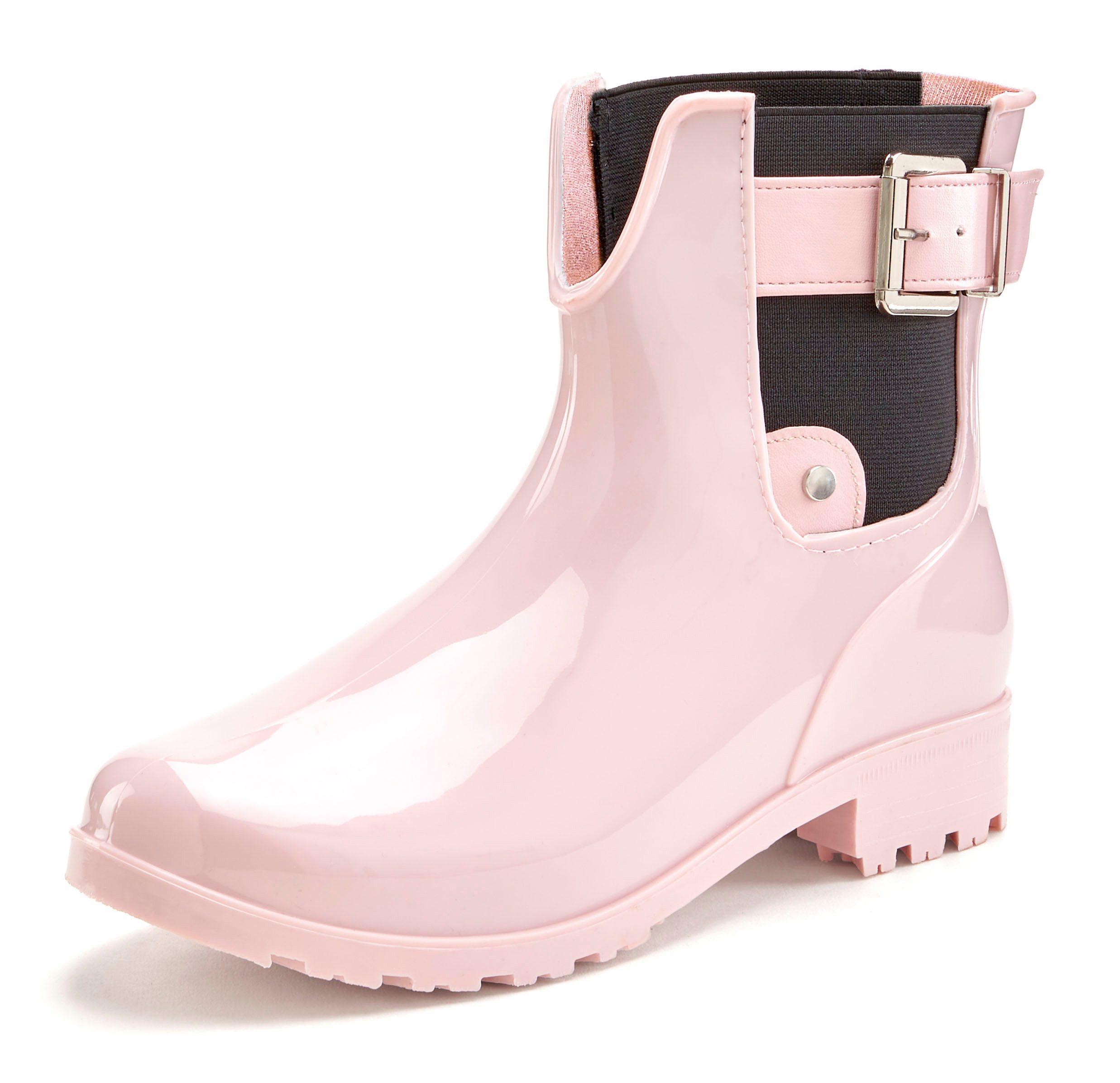 Vivance by Lascana Herbststiefelette Gummistiefelette Gummistiefel im Chelsea-Look, Schlupfstiefel, Boots, Stiefel VEGAN – Bild 2 von 5