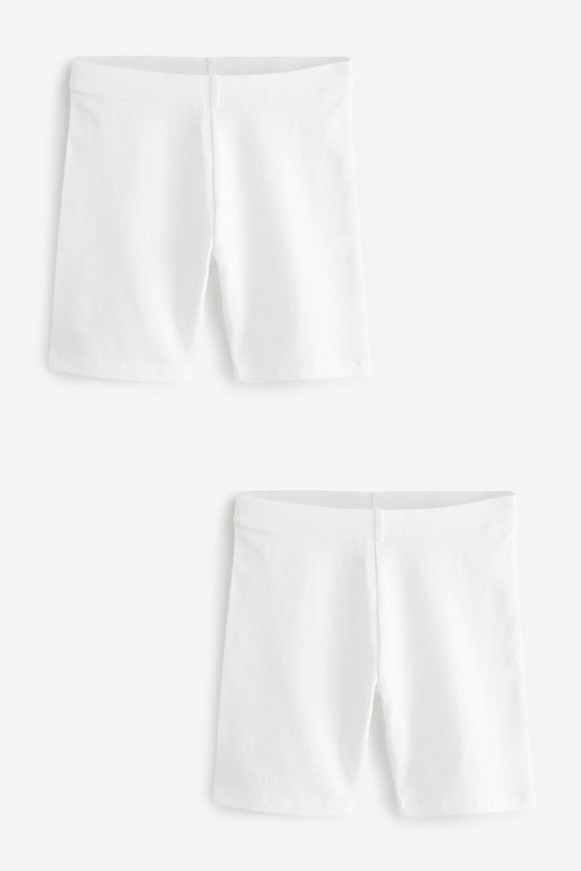 Next Shorts Stretch-Radlershorts, 2er-Pack, längere Länge (2-tlg)