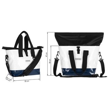 anndora Strandtasche Wasserdichte Tasche 24 Liter - maritim