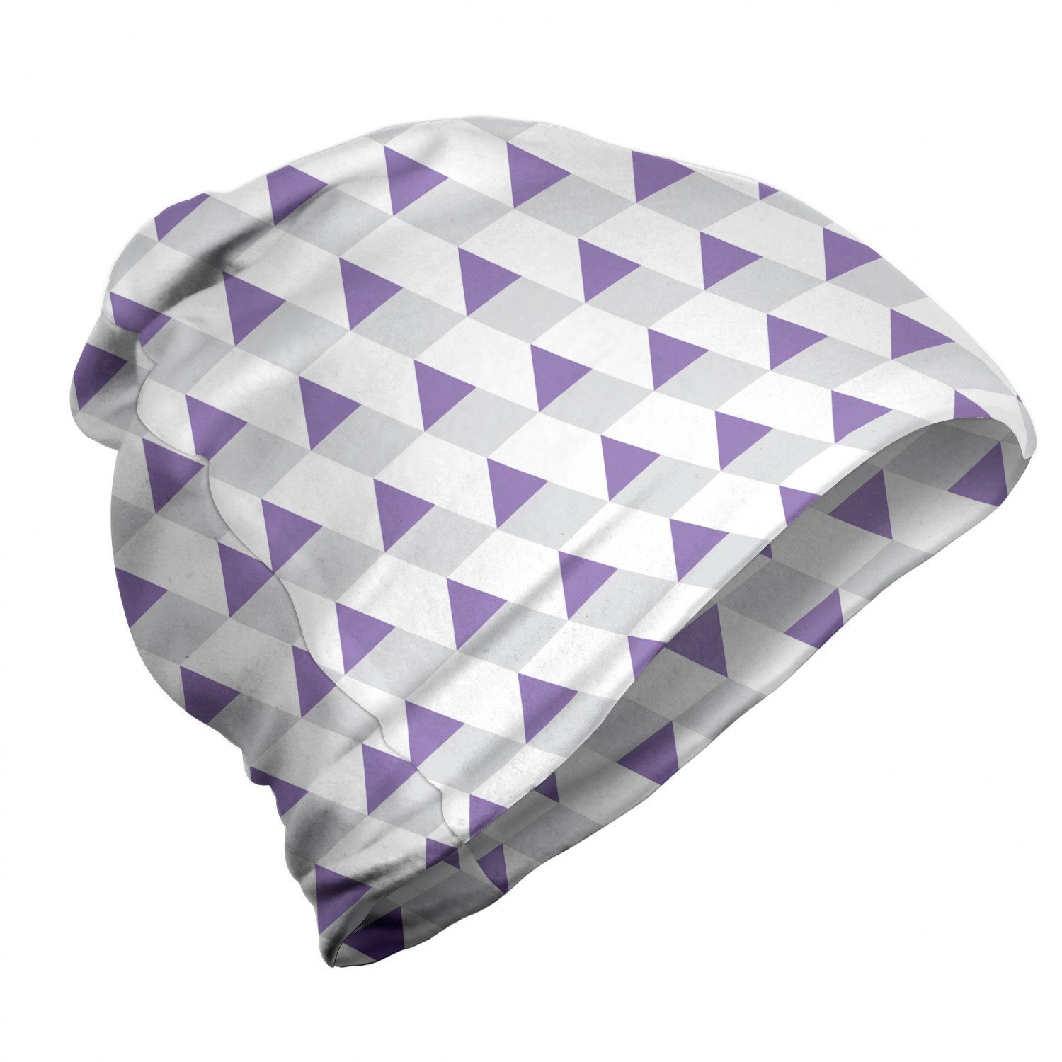 Abakuhaus Beanie Wandern im Violett Formen Freien Rechteckige Triangular