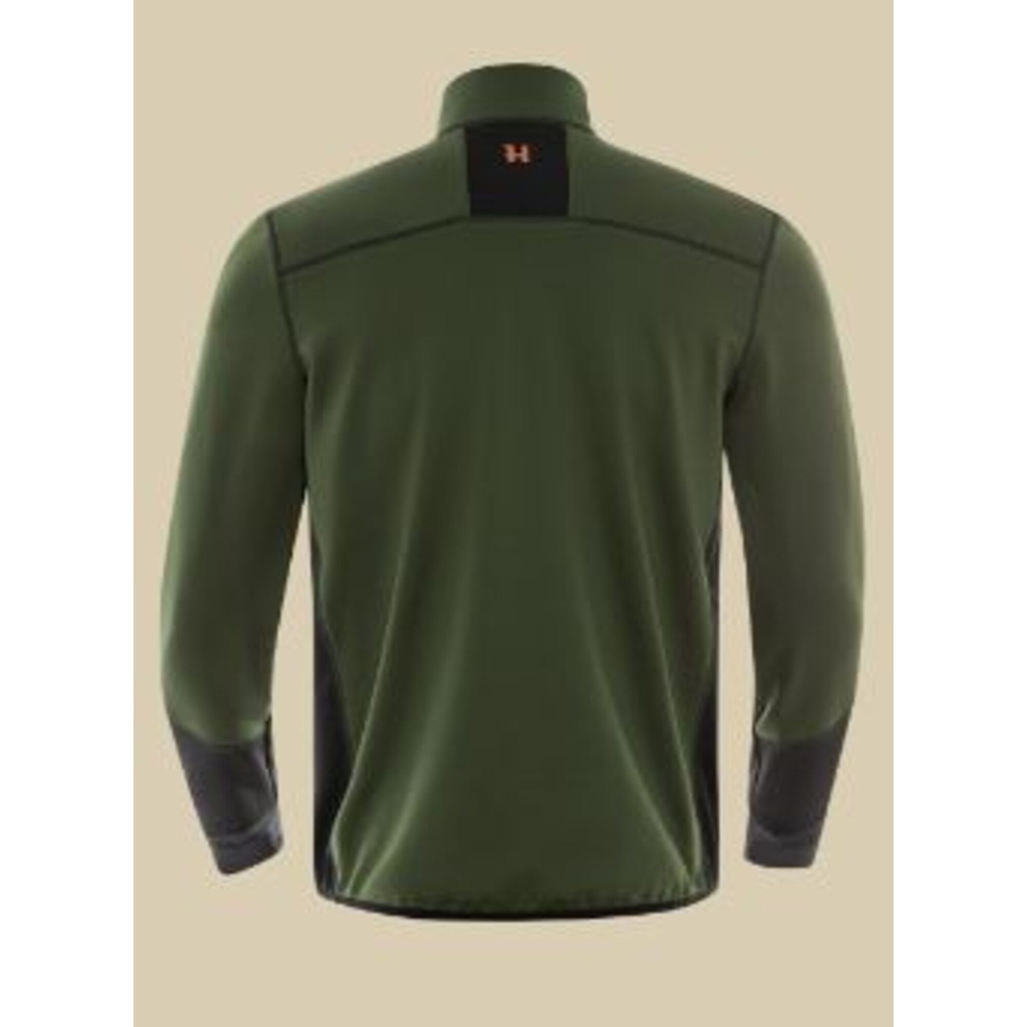 Härkila Outdoorjacke Härkila Scandinavian Fleecejacke, Duffel green/Black, Gr. M