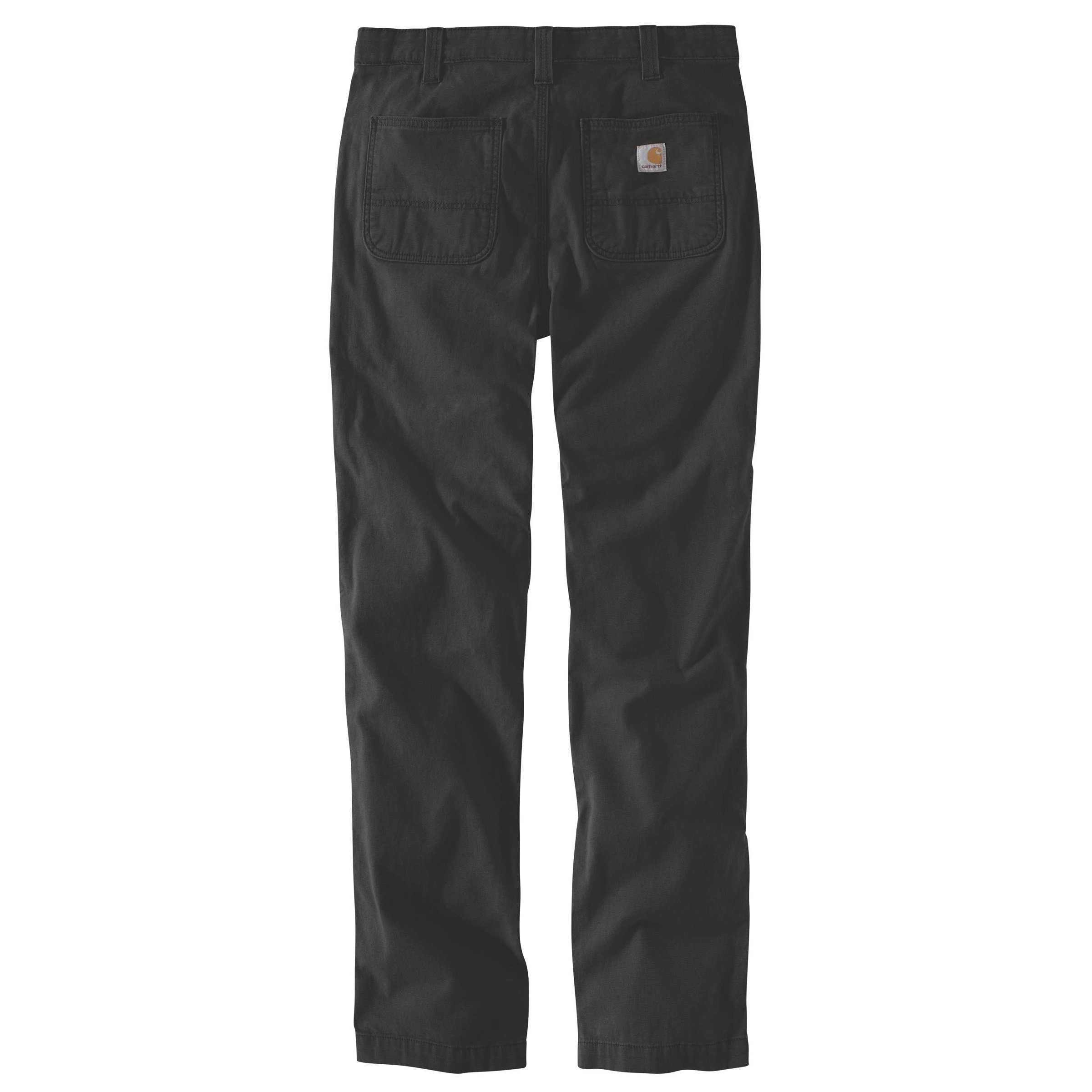 Carhartt Stretch-Hose Carhartt Tapered Herren Hose Fit Rugged Straight black Flex Canvas Work 5-Pocket