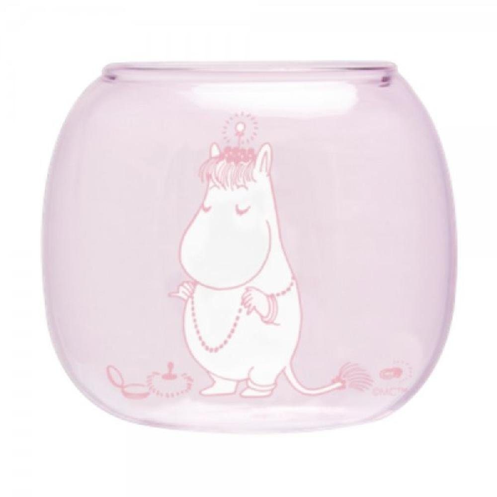 Muurla Kerzenhalter Teelichthalter Mumins Snorkmaiden Pink