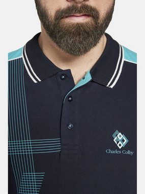 Charles Colby Poloshirt EARL DARRY aus pflegeleichter Baumwolle
