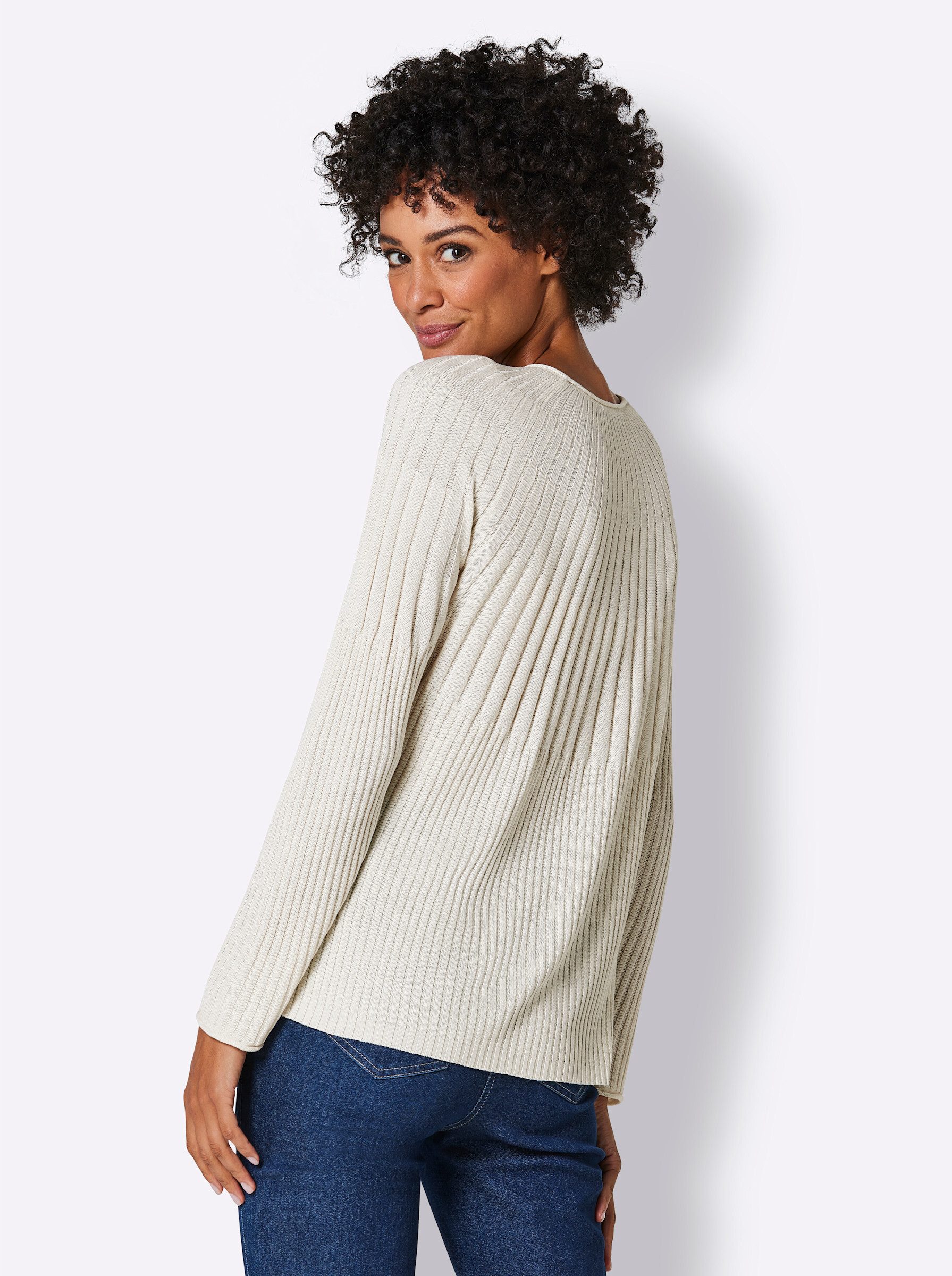 creation L Strickpullover Seiden-Kaschmir-Pullover günstig online kaufen