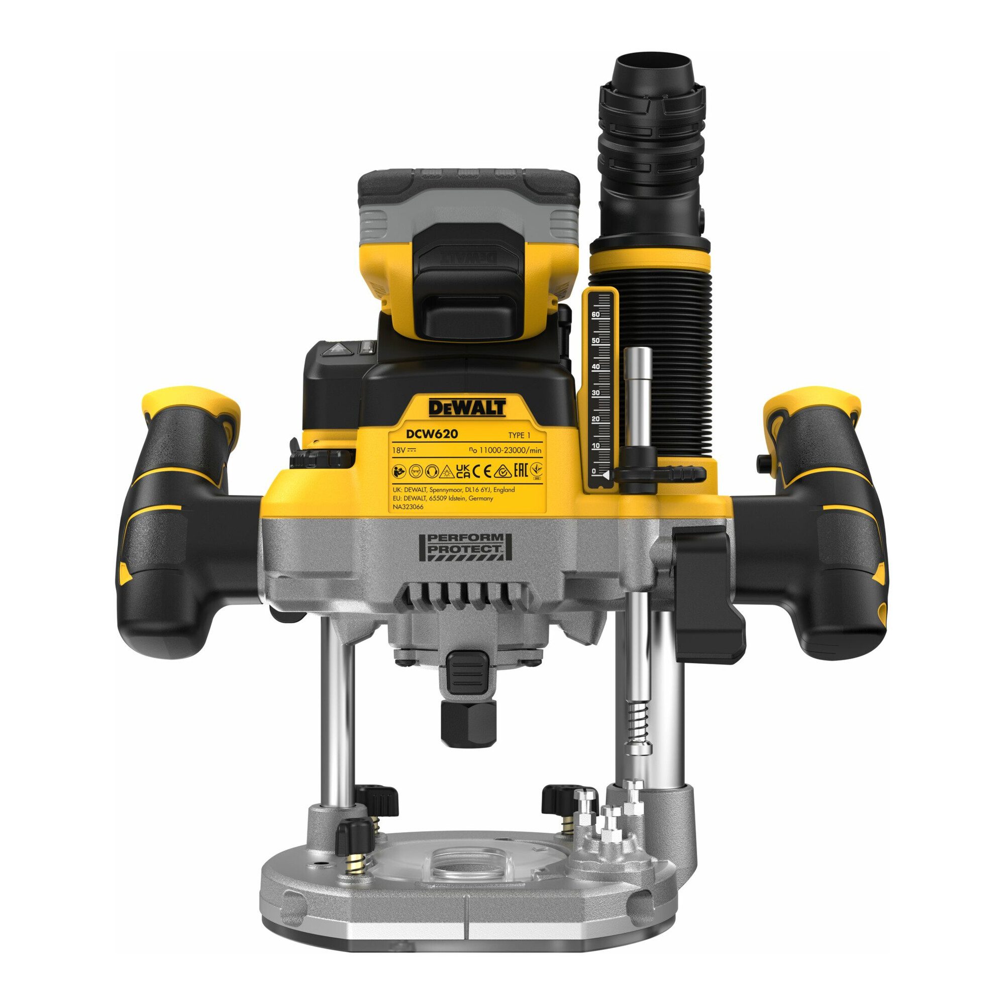 DeWalt Oberfräse DEWALT Akku-Oberfräse, 18 V / 5 Ah
