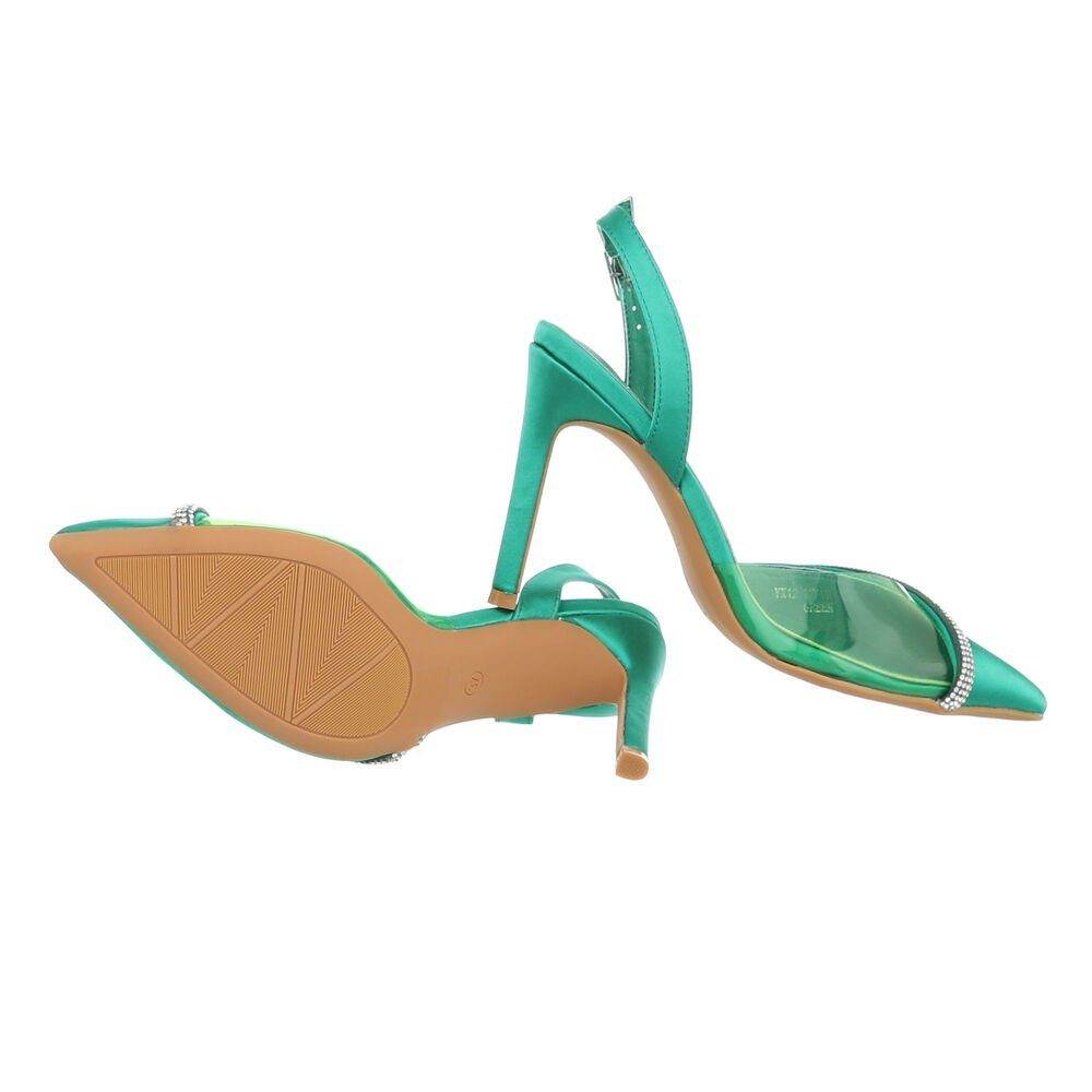 Ital-Design Damen Abendschuhe Elegant High-Heel-Pumps Pfennig-/Stilettoabsa günstig online kaufen