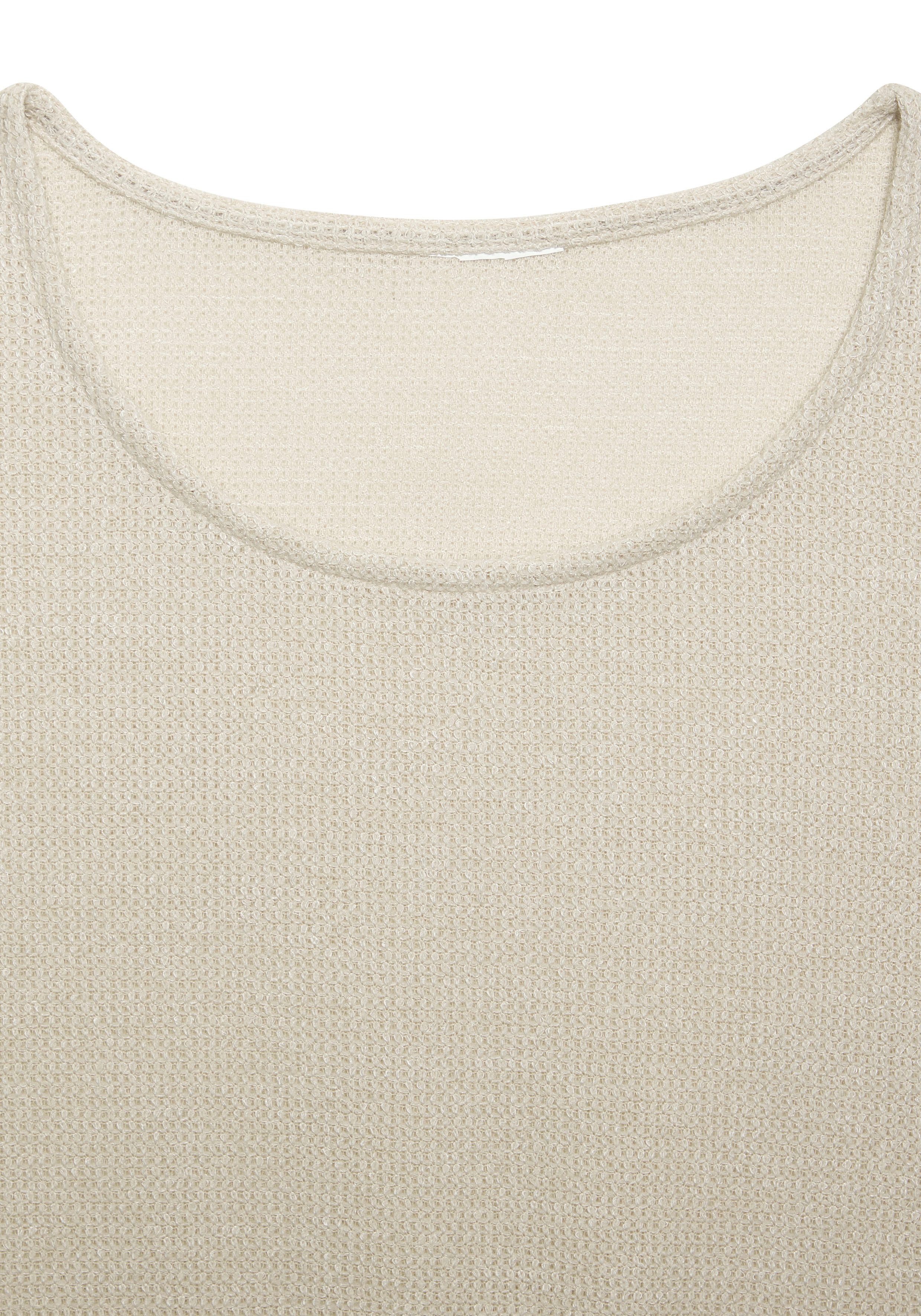 Vivance by Lascana Langarmshirt aus Strukturstrick aus bügelfreier Qualität – Bild 4 von 5