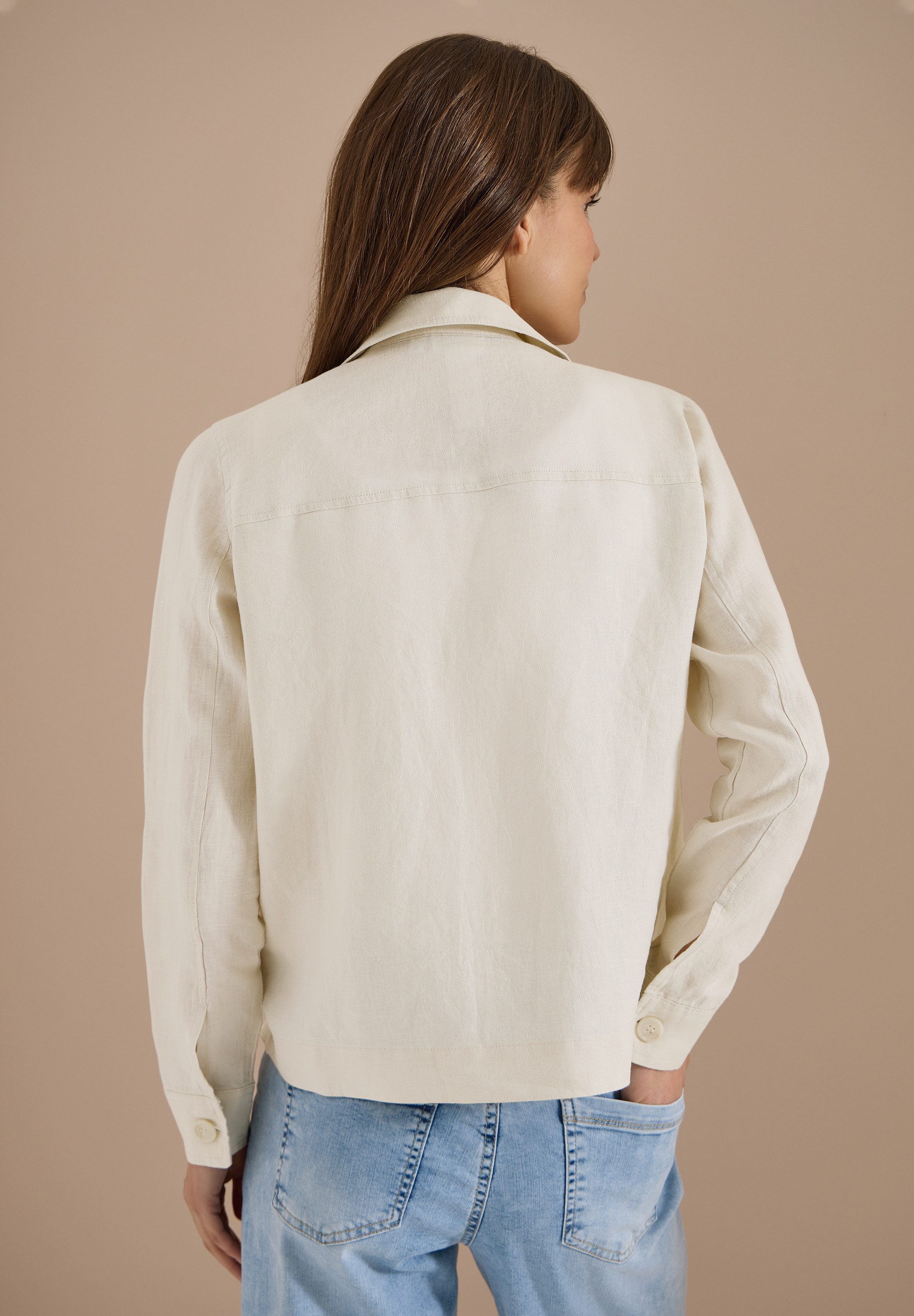 CECIL Hemdbluse aus Leinen