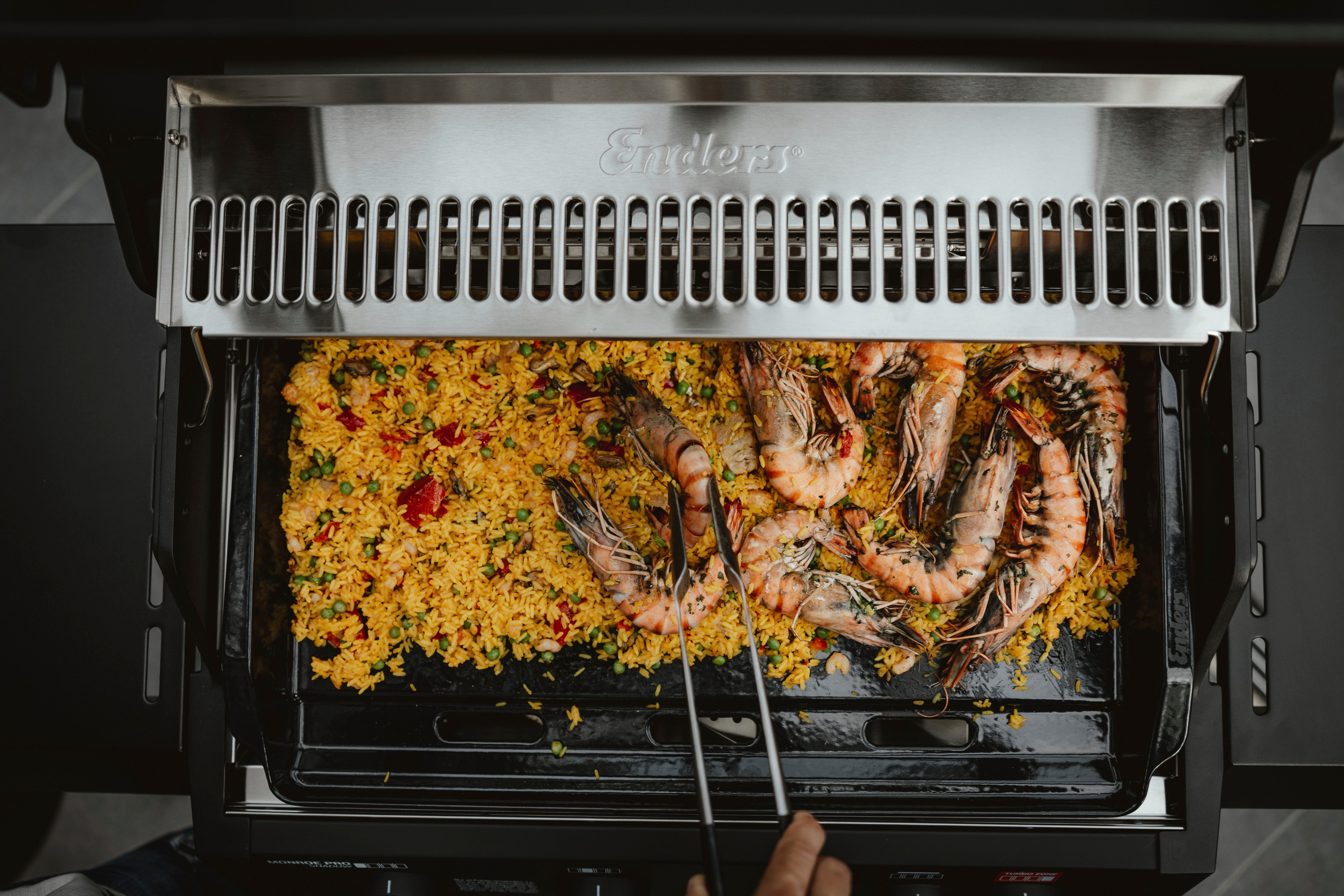 Enders® Grillplattenaufsatz Plancha XL, Gusseisen, für Enders® Gasgrill Monroe Pro 4 und Colorado/Boston 4 + 6