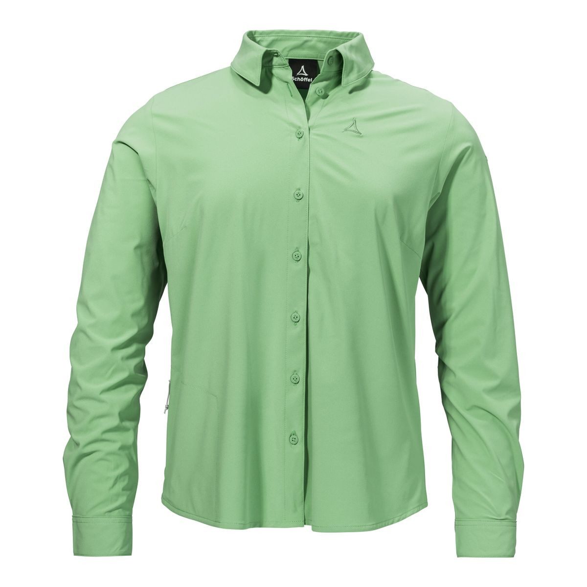 Schöffel Outdoorbluse Blouse Style Dunajec WMN Perfekte Wanderbluse mit UV-Schutz, 4-Wege-Stretch und