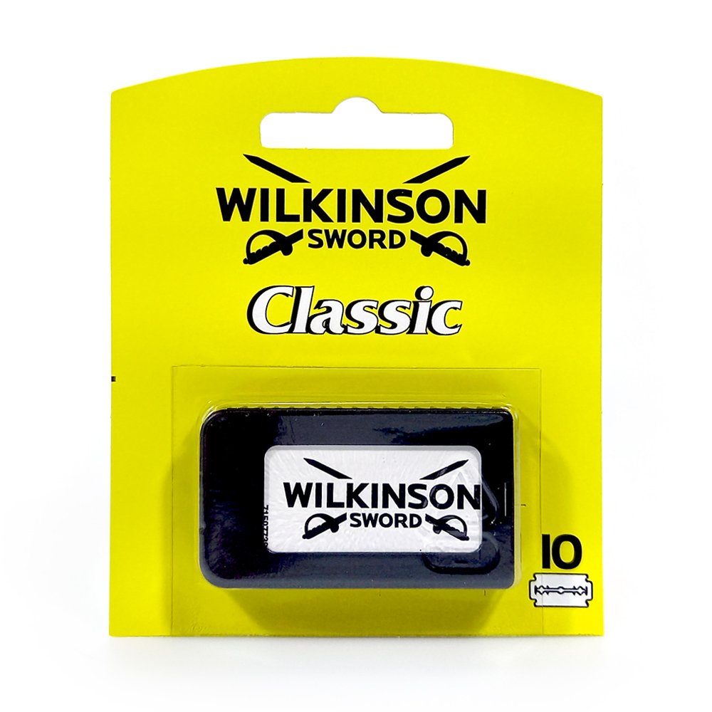 Wilkinson Rasierklingen Wilkinson Sword Classic Rasierklingen für Rasierhobel, 10er Pack