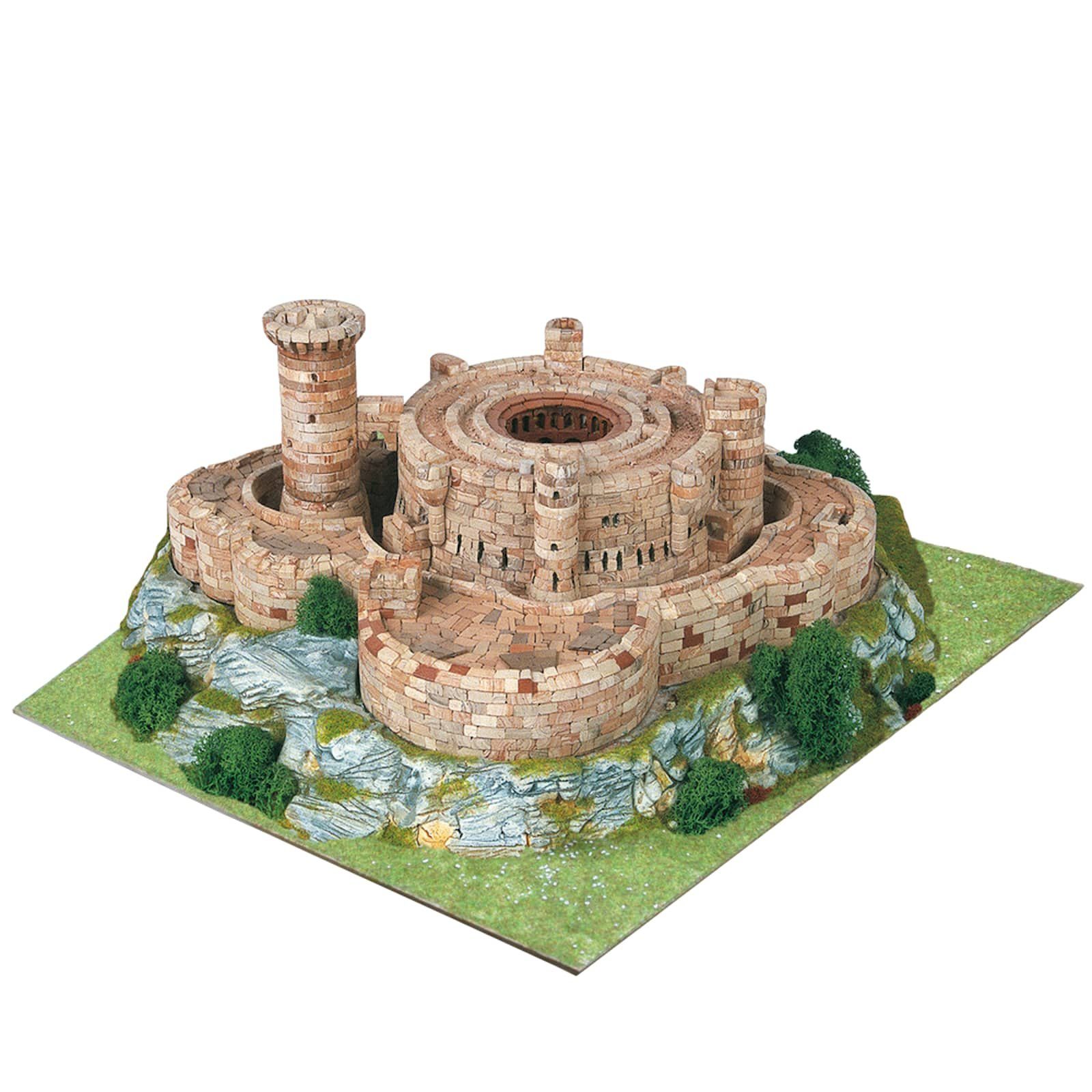 Firma Aedes Ars S.L. ® Modellbausatz AEDES ARS Steinbaukasten - Burg Castillo de Bellver
